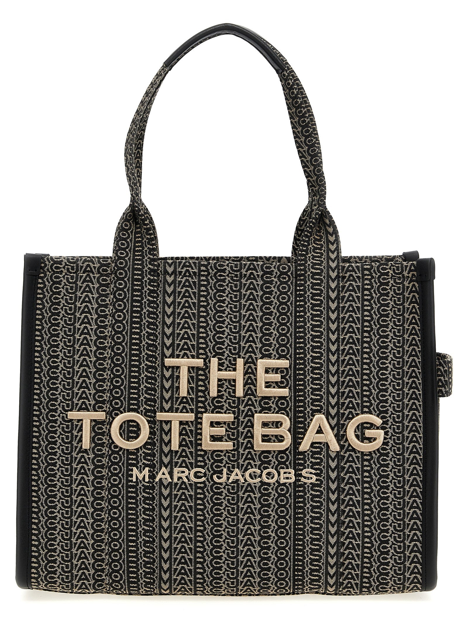 Marc Jacobs The Monogram Jacquard Large Tote Shopping Bag