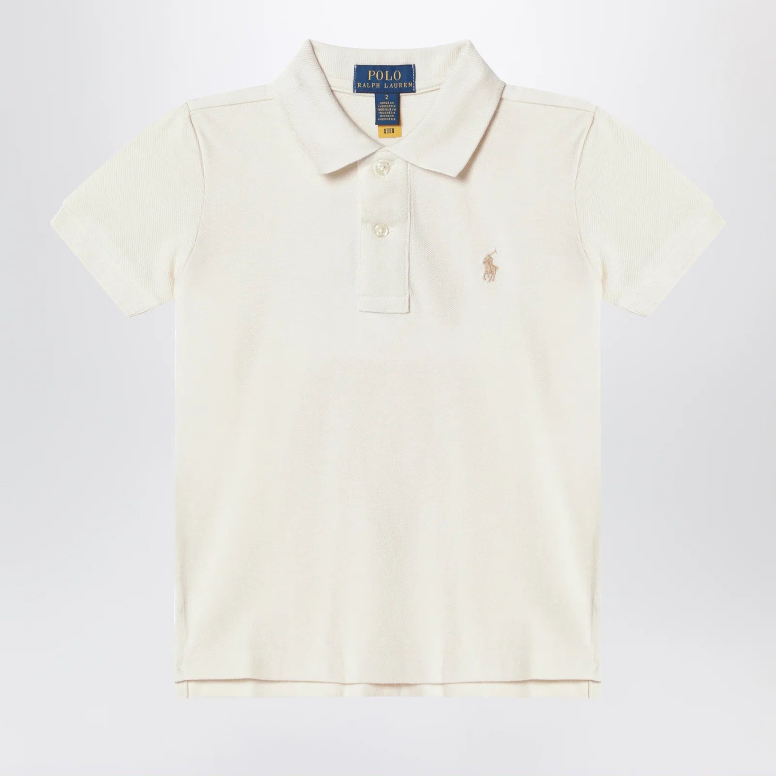 Polo Ralph Lauren Cream cotton polo shirt
