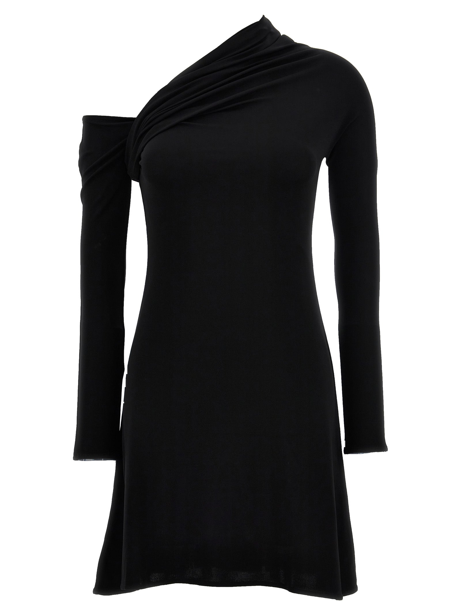Courreges Twist Crepe Mini Dress