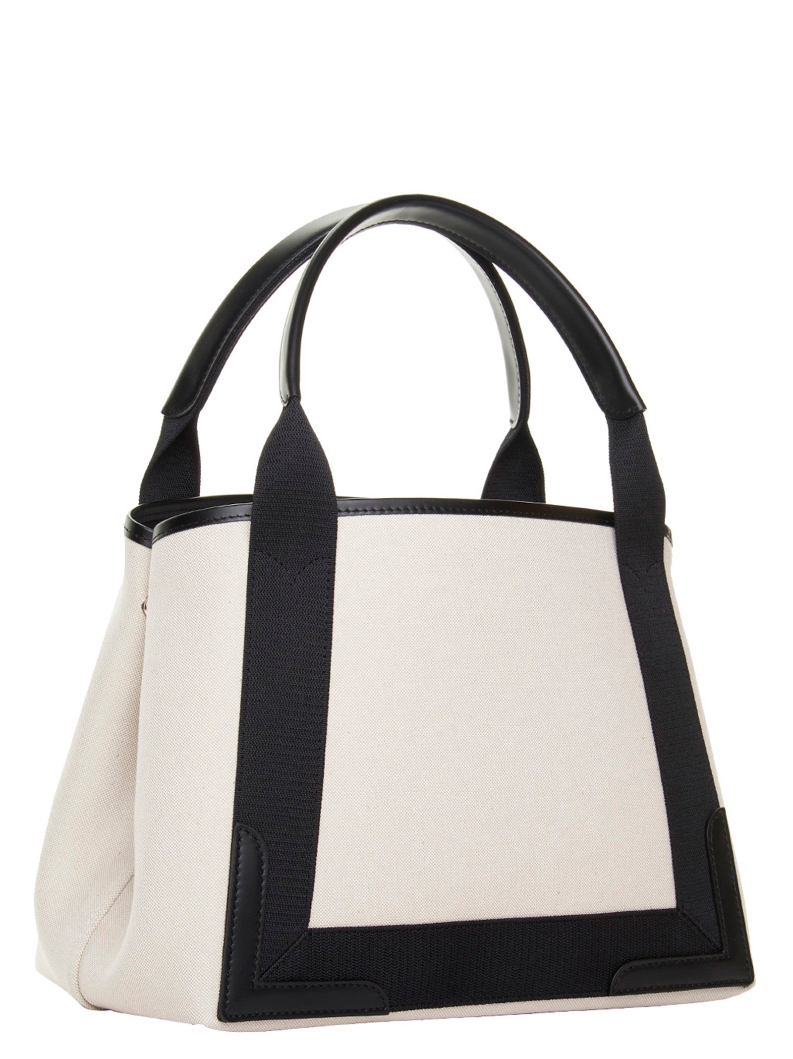 Balenciaga Navy Cabas Small Shopping Bag