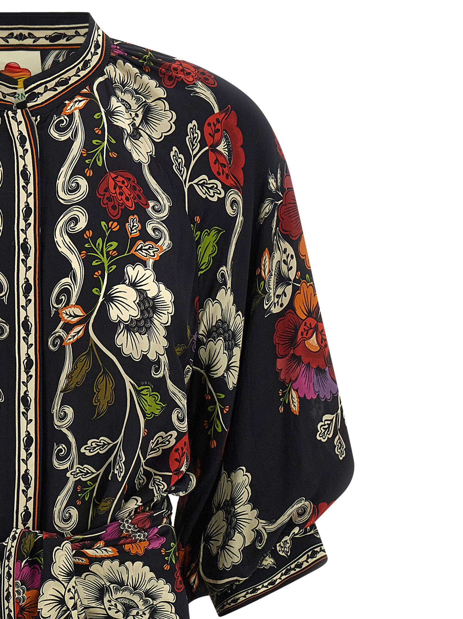 Farm Rio Rococò Flowers Dress