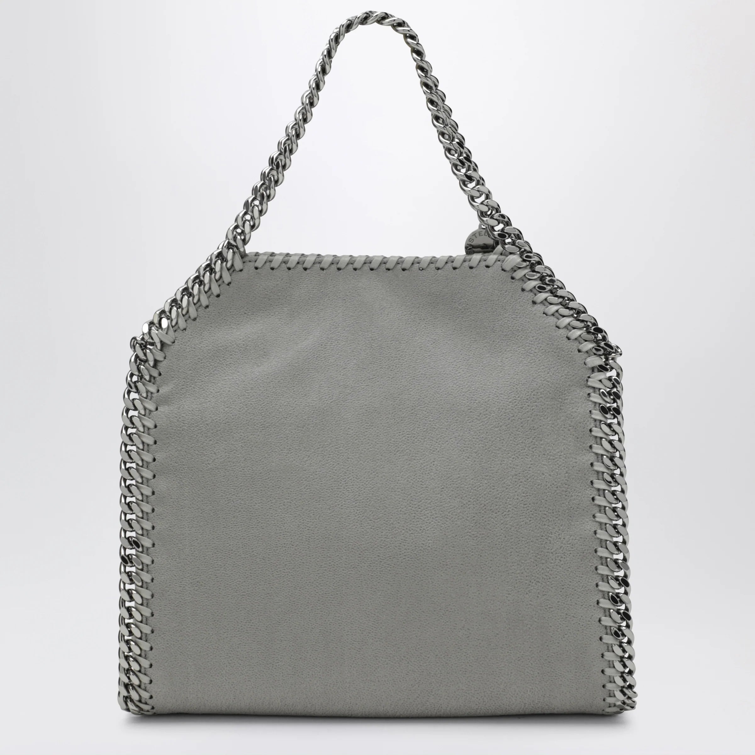 Stella McCartney Mini Falabella tote bag in light grey