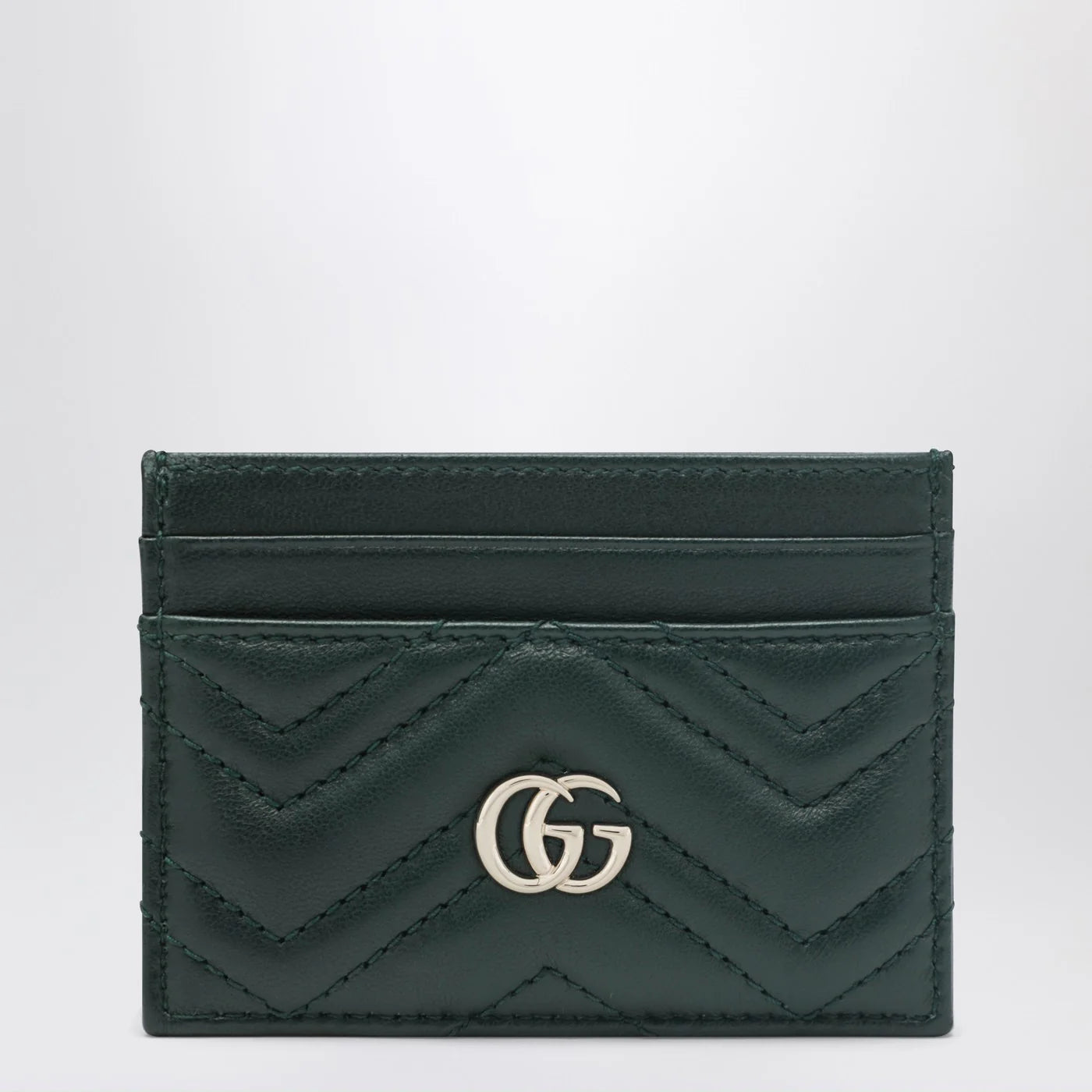 GUCCI Black GG Marmont card holder