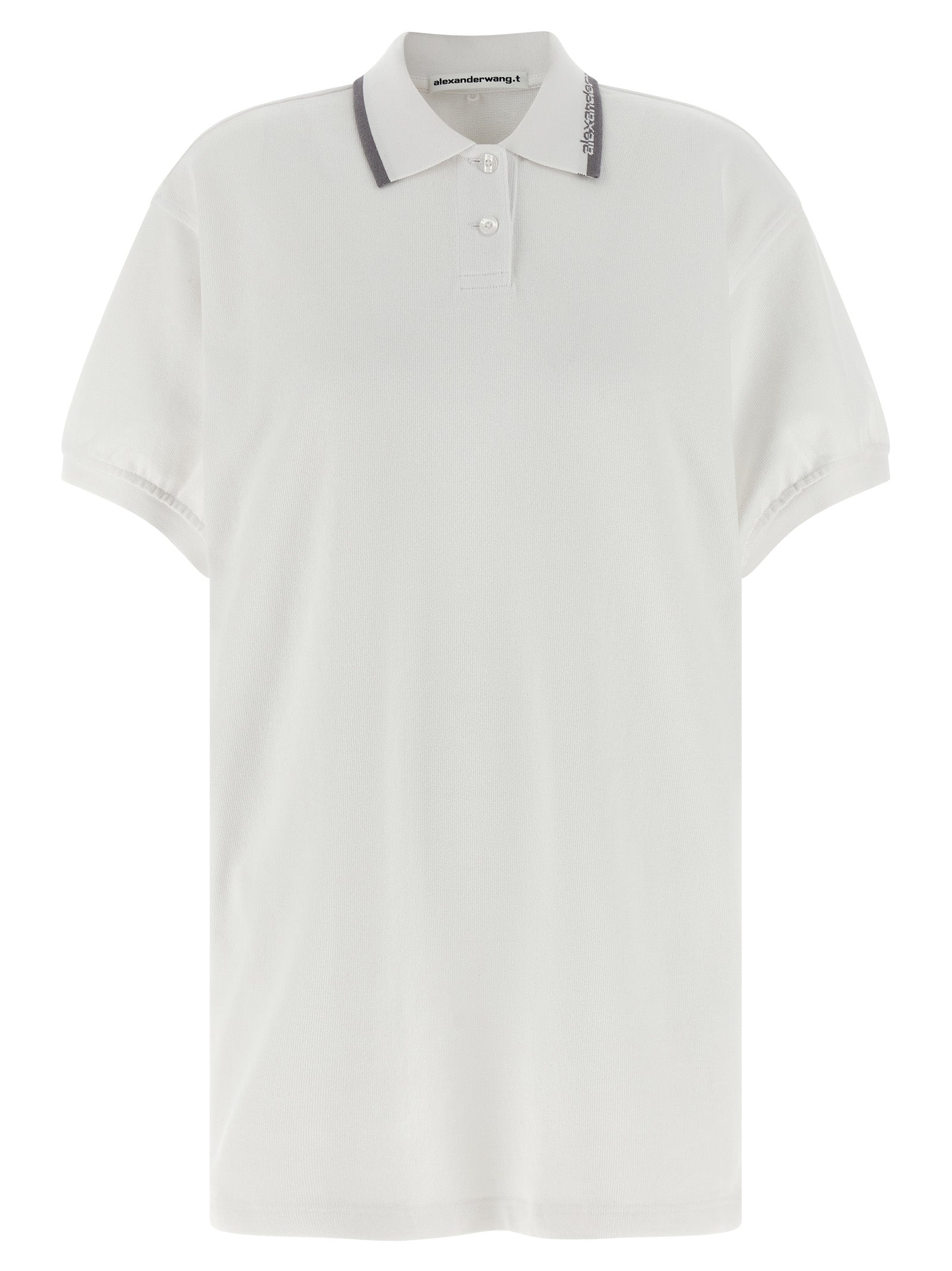 T By Alexander Wang Intarsia Collar Dress