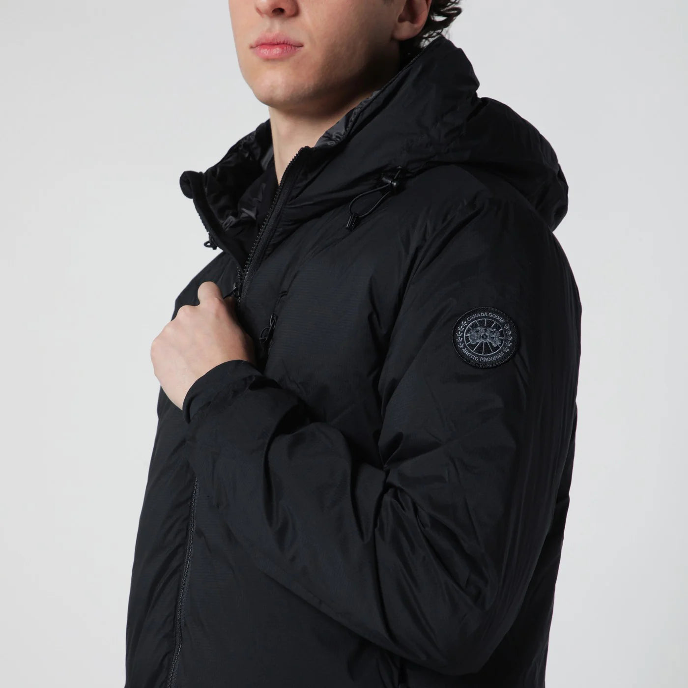 Canada Goose Lodge Black Label hooded jacket