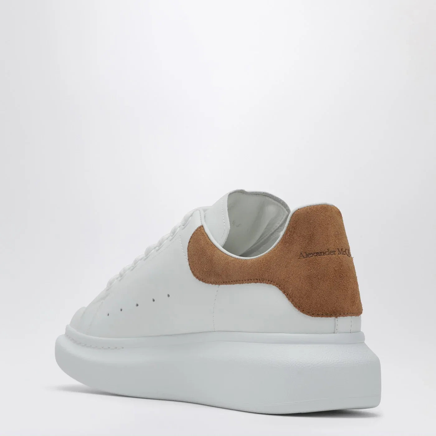 Alexander McQueen Oversized white/beige Sneakers