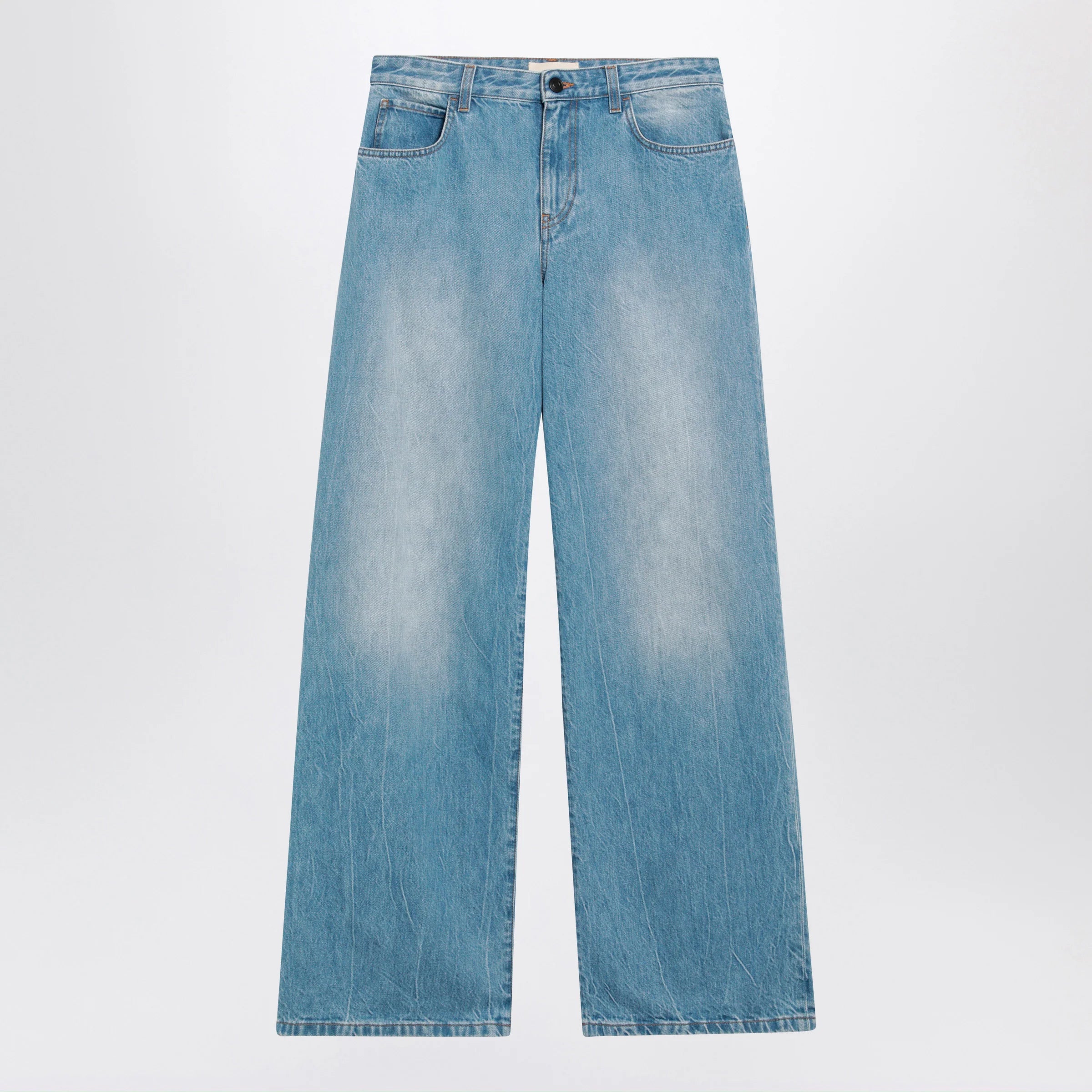 The Row Eglitta cotton denim jeans in blue
