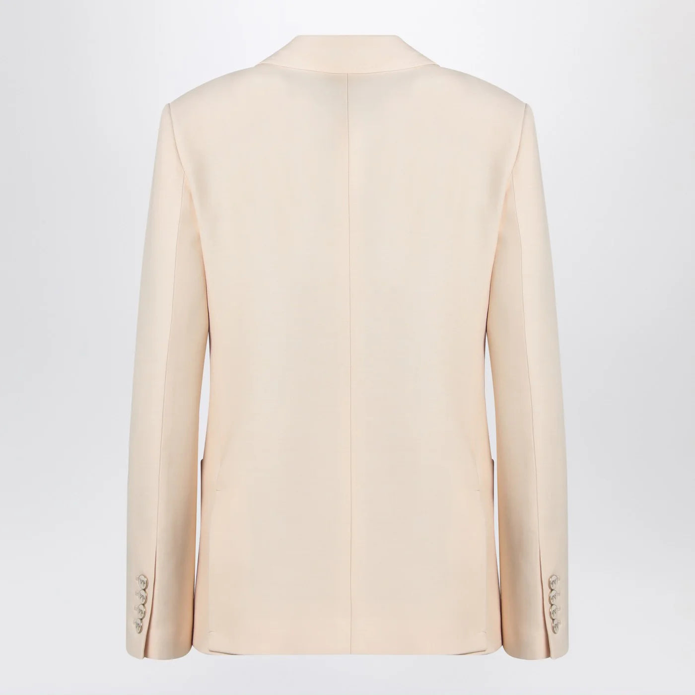 Valentino Wool and silk single-breasted jacket
