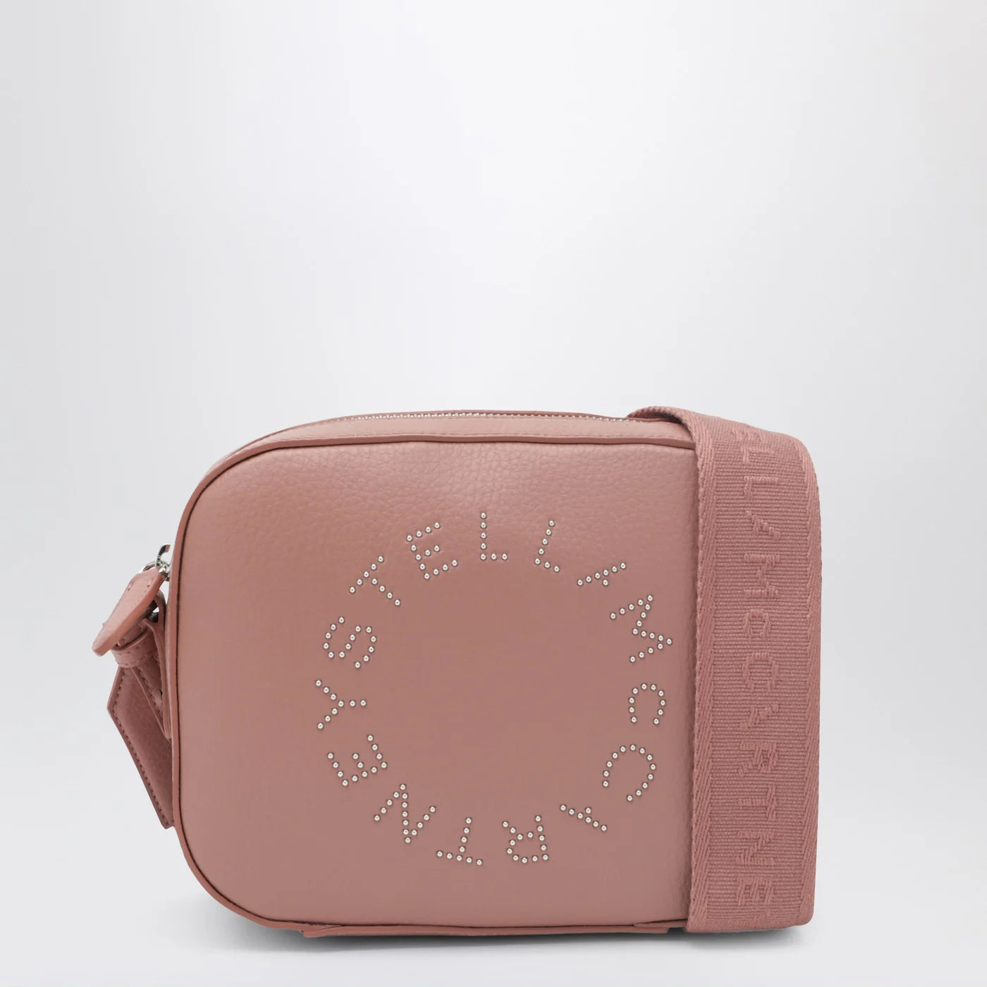 Stella McCartney Logo crossbody camera bag pink