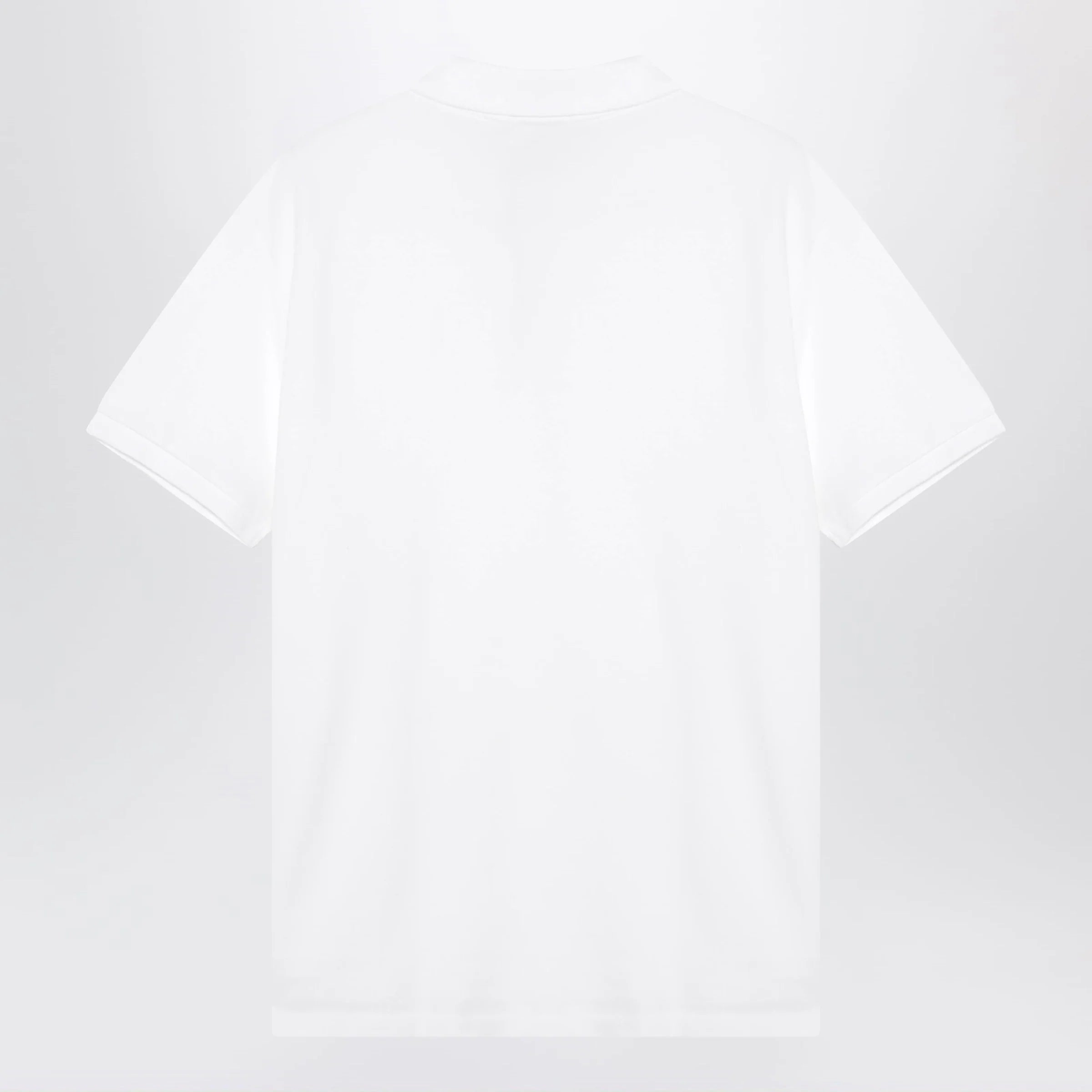 Polo Ralph Lauren White cotton Custom Slim-Fit polo