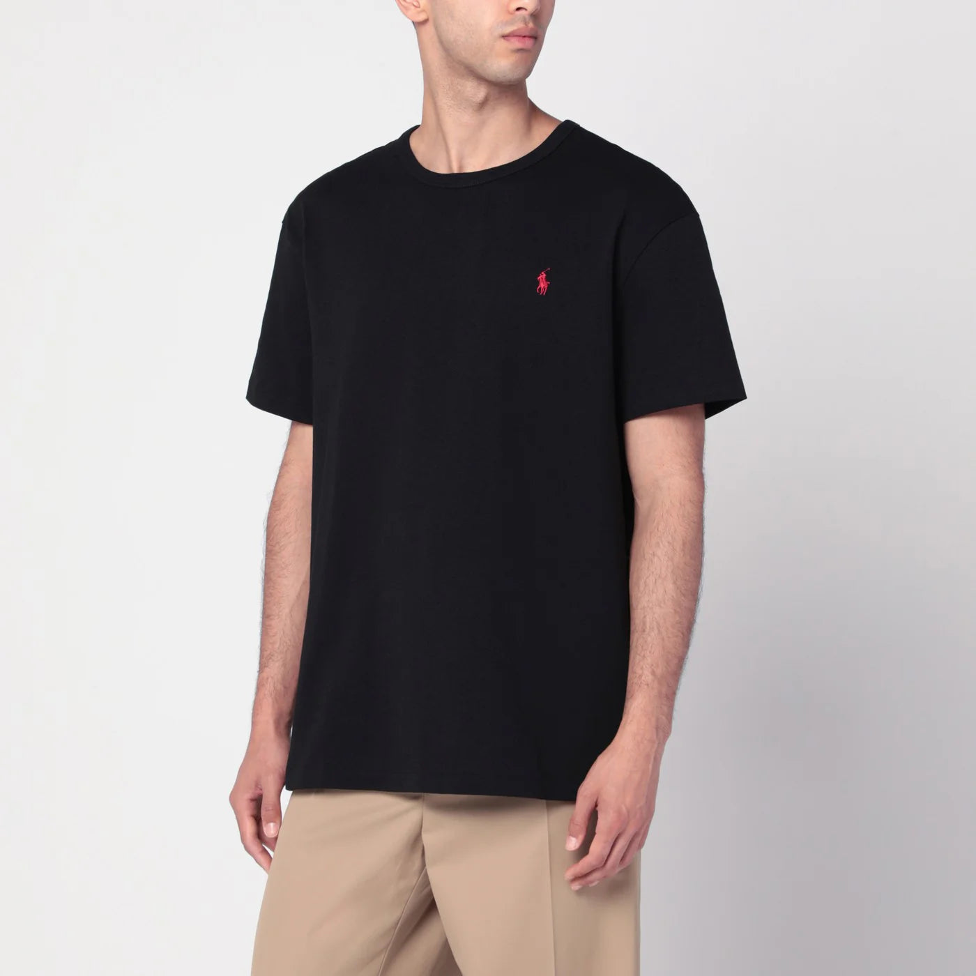 Polo Ralph Lauren Black cotton T-shirt Classic-Fit
