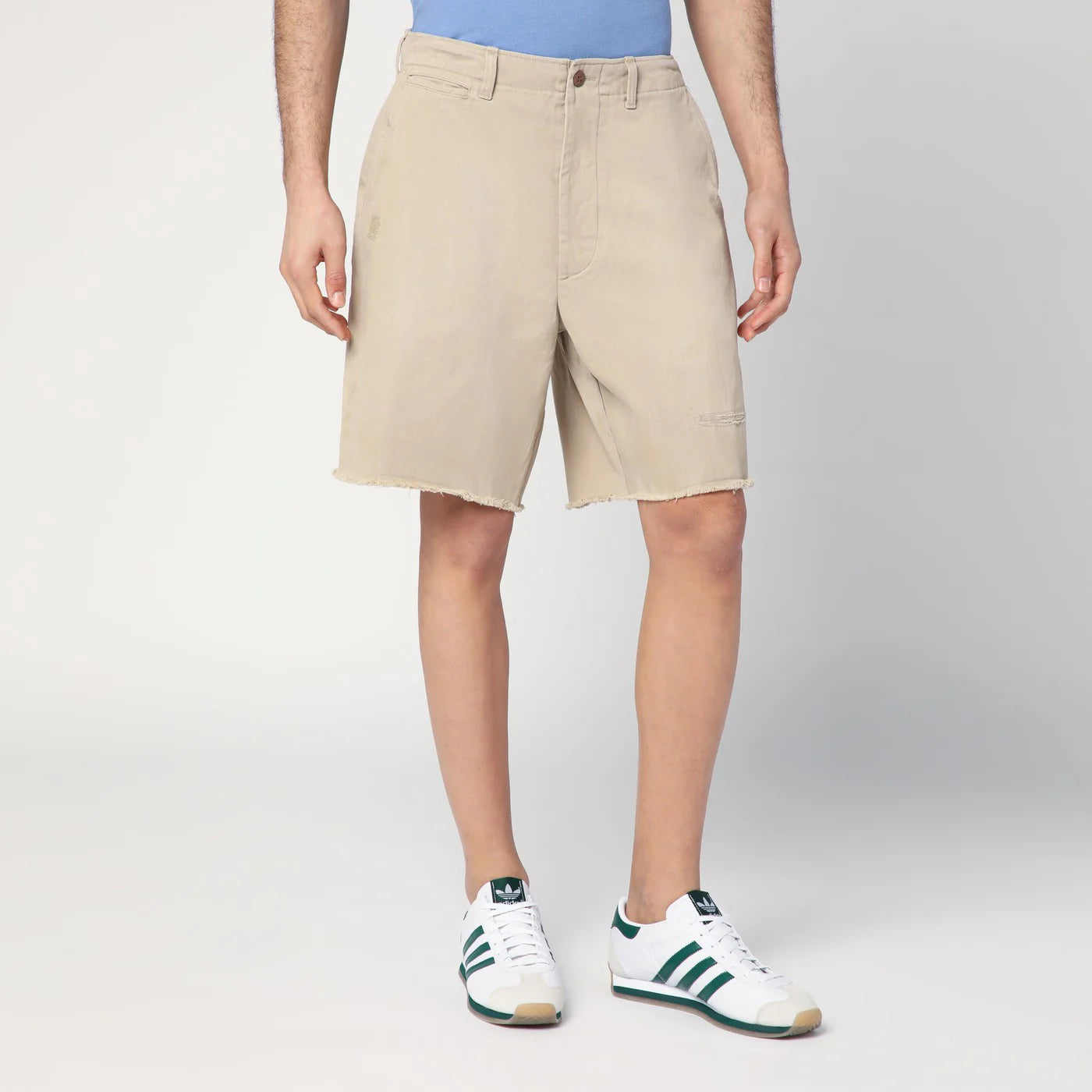 Polo Ralph Lauren Beige cotton Big-Fit Shorts