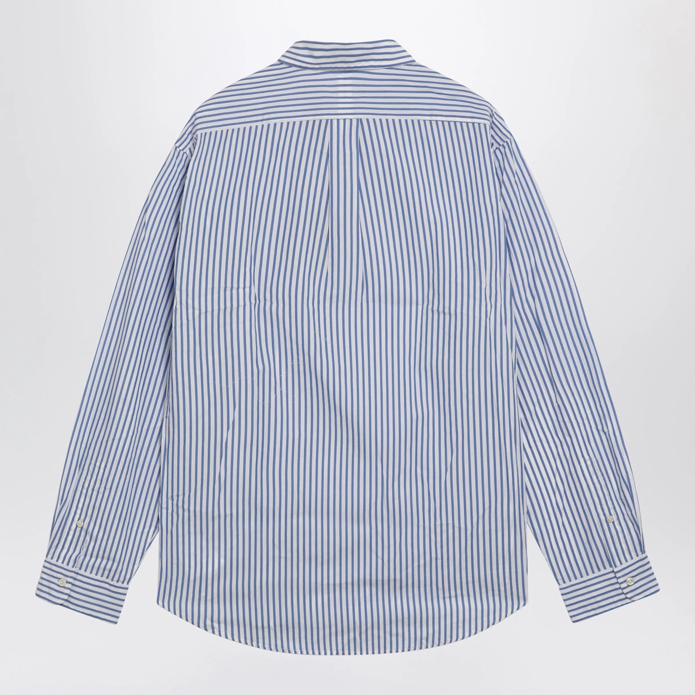 Polo Ralph Lauren White/blue striped Custom-Fit shirt
