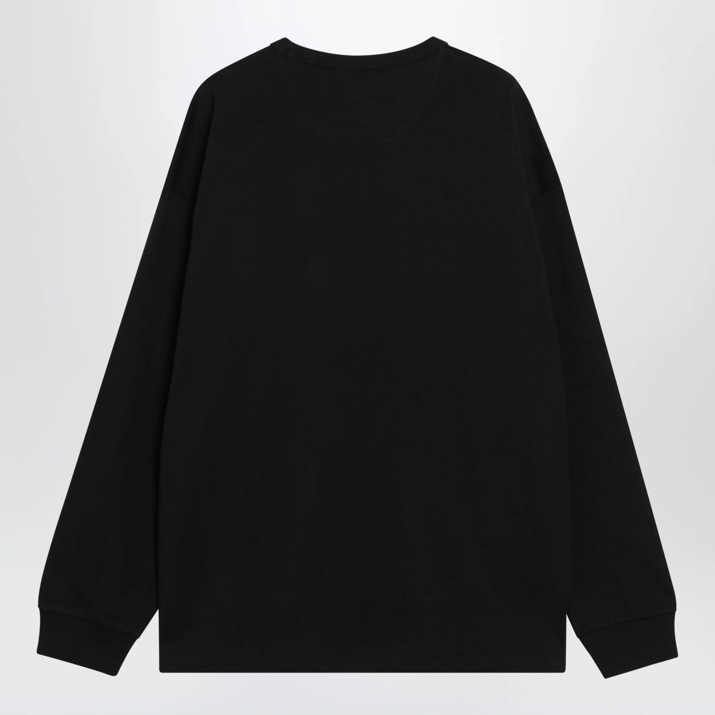Polo Ralph Lauren Black cotton Relaxed-Fit crewneck sweatshirt