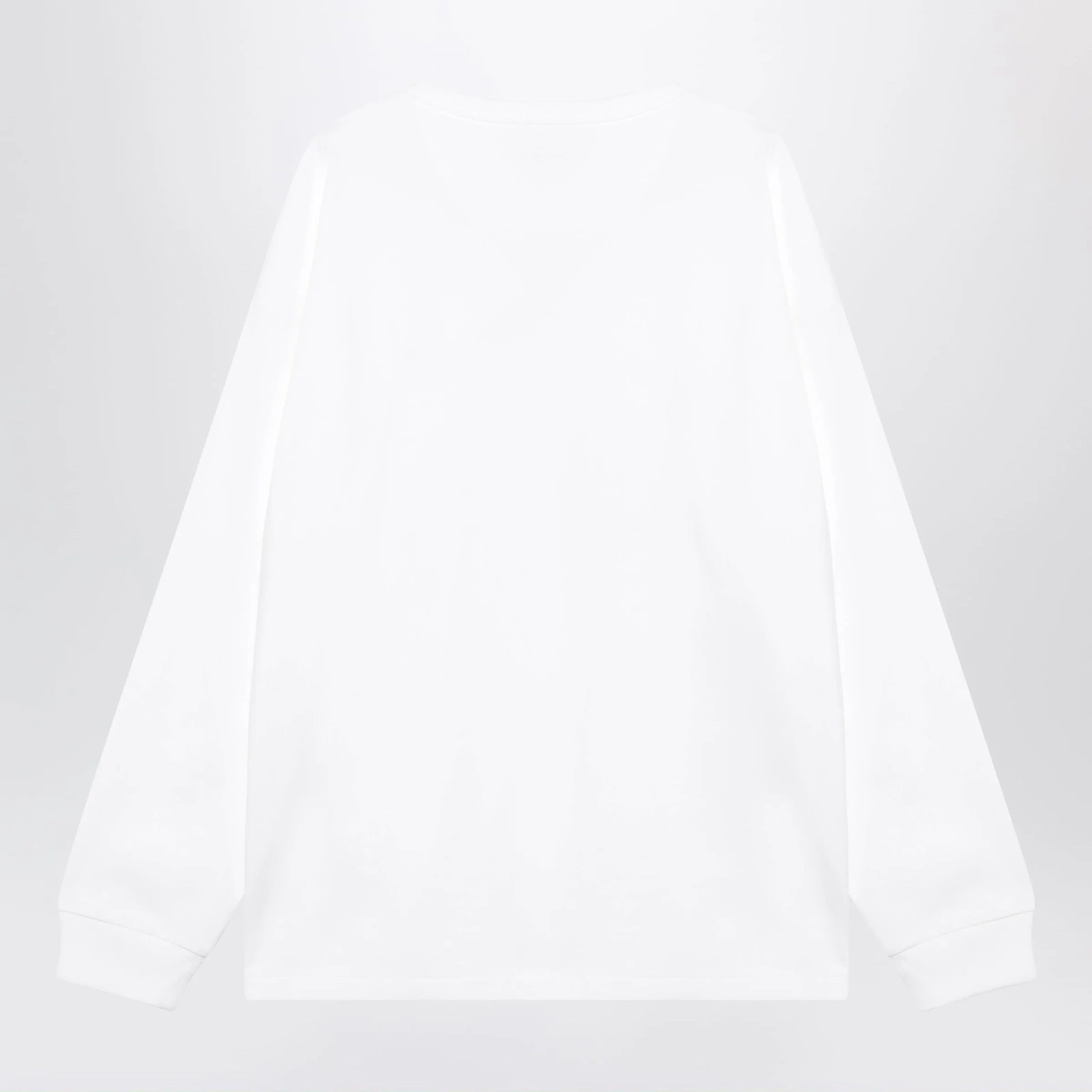 Polo Ralph Lauren White cotton Relaxed-Fit crewneck sweatshirt