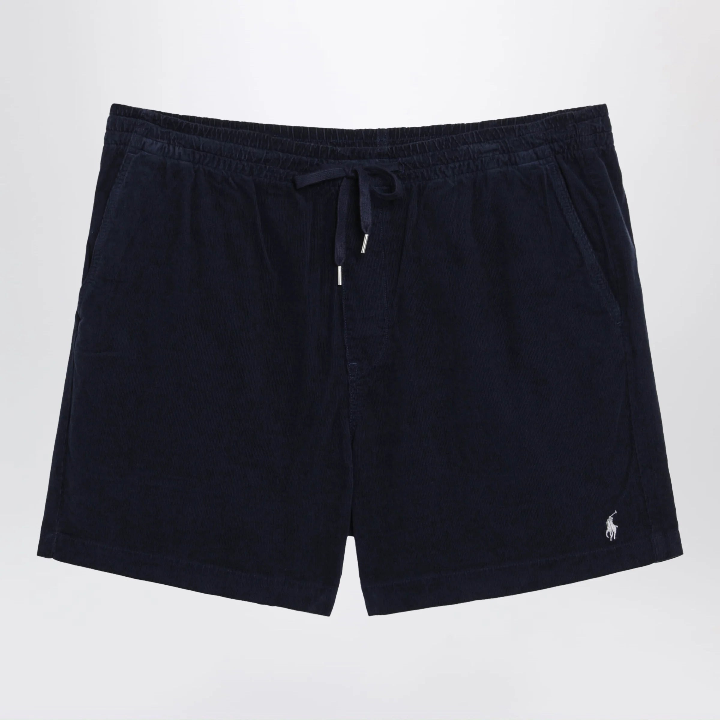 Polo Ralph Lauren Navy ribbed Classic-Fit shorts
