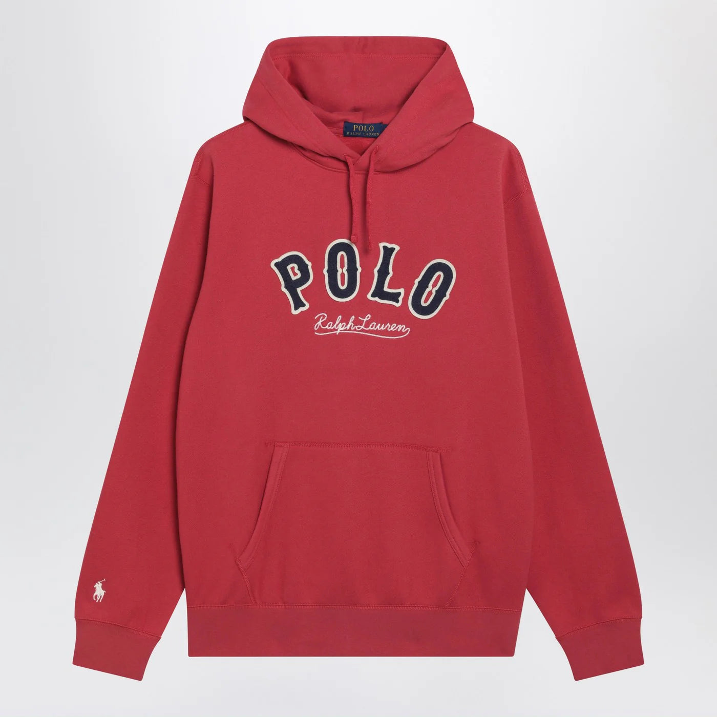 Polo Ralph Lauren Red hoodie with embroidered logo