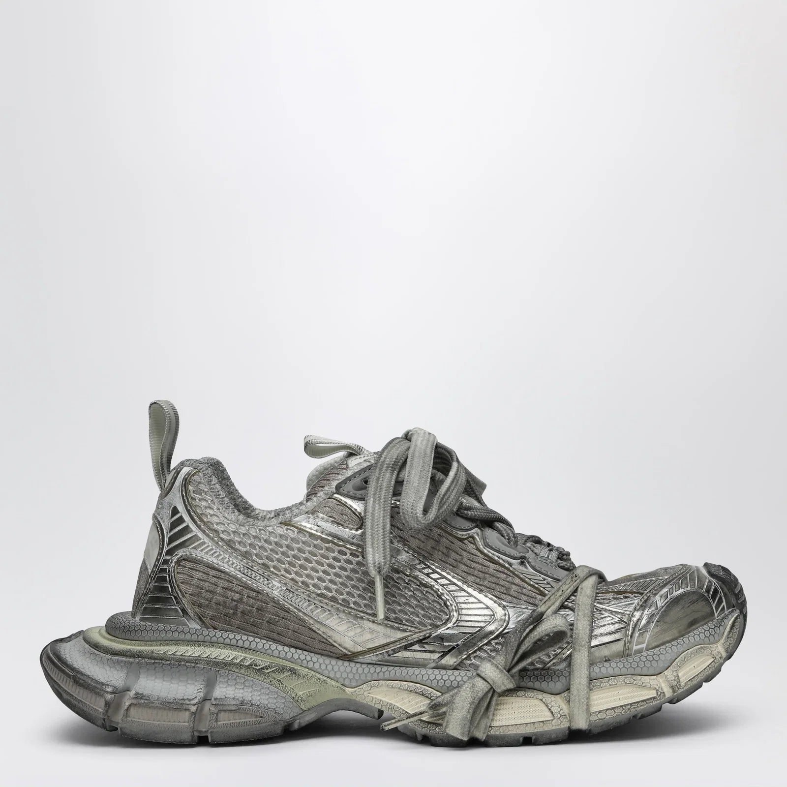 Balenciaga 3XL Eggshell coloured mesh Sneaker