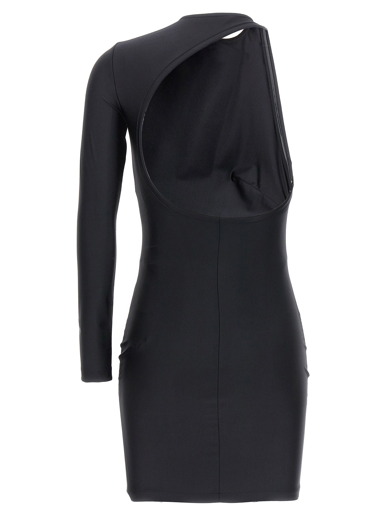 Balenciaga Cut-out One Shoulder Dress