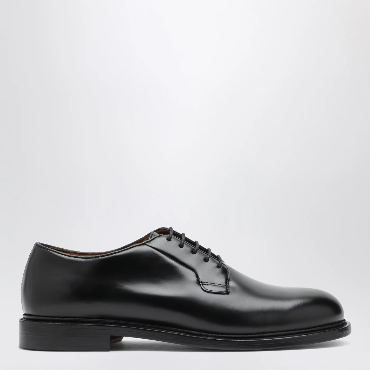 Sebago Black Milton Gyw derby shoes in leather