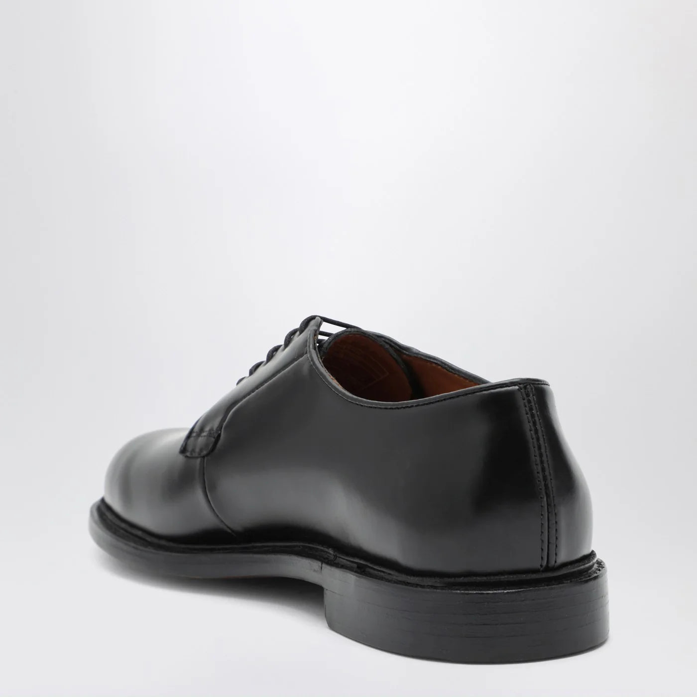 Sebago Black Milton Gyw derby shoes in leather