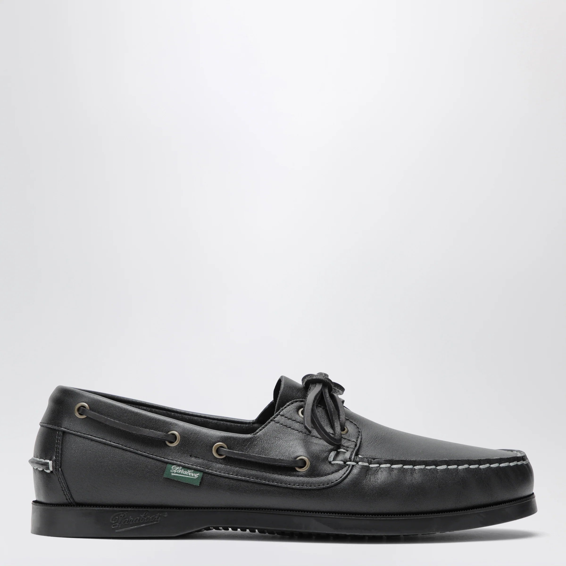 Paraboot Black Barth loafers in leather