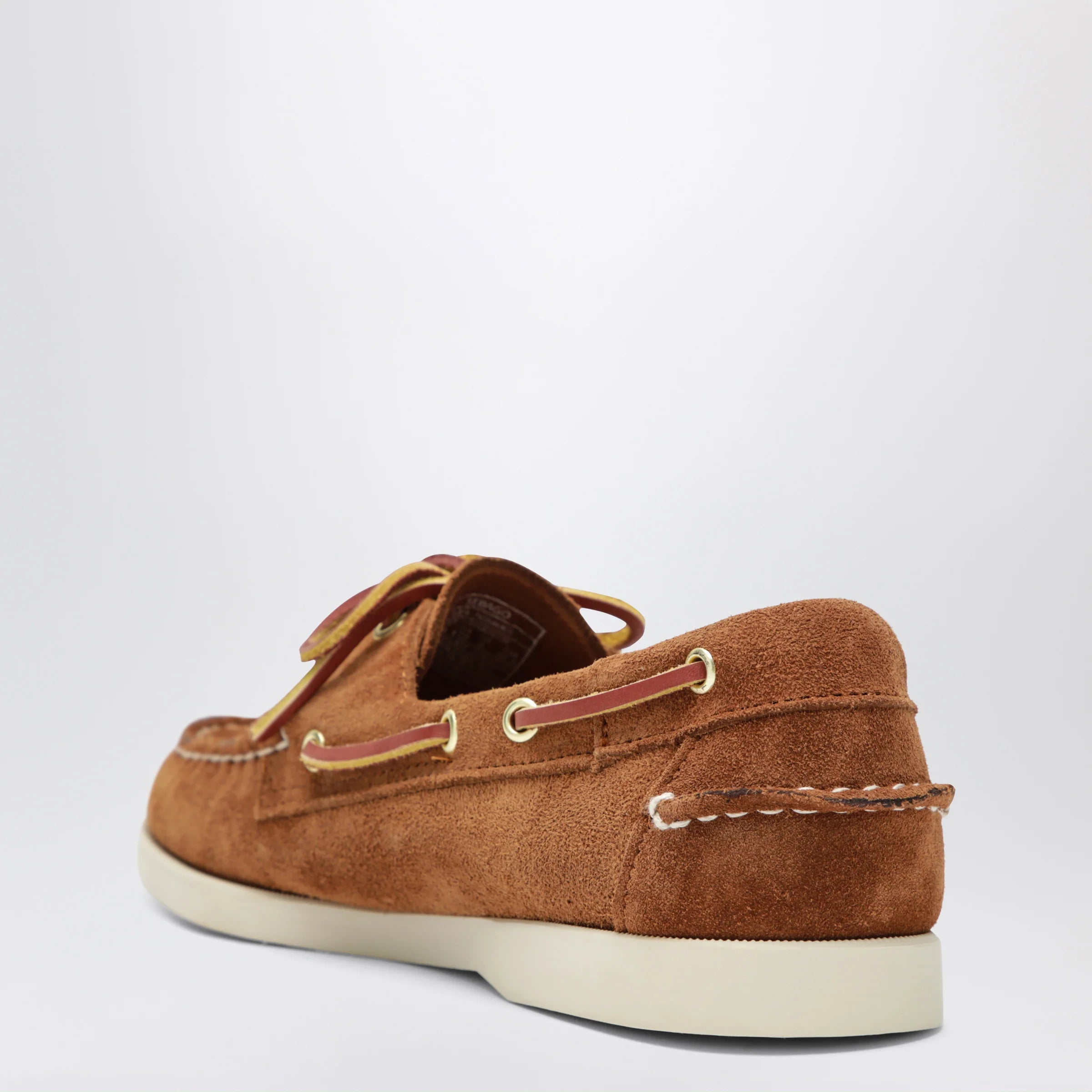 Sebago Portland Artisan loafers in chestnut brown