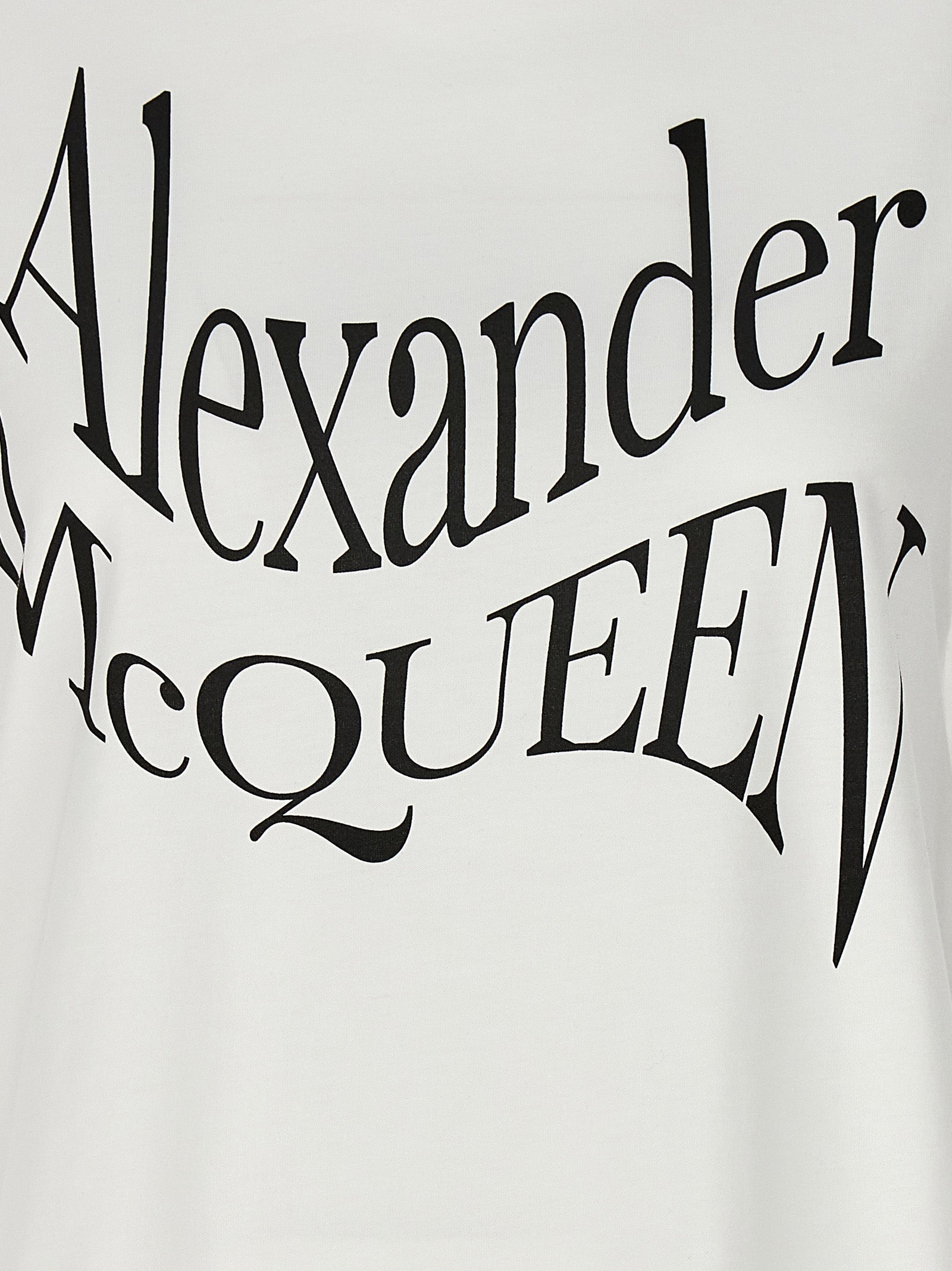 Alexander McQueen Logo Print T-shirt