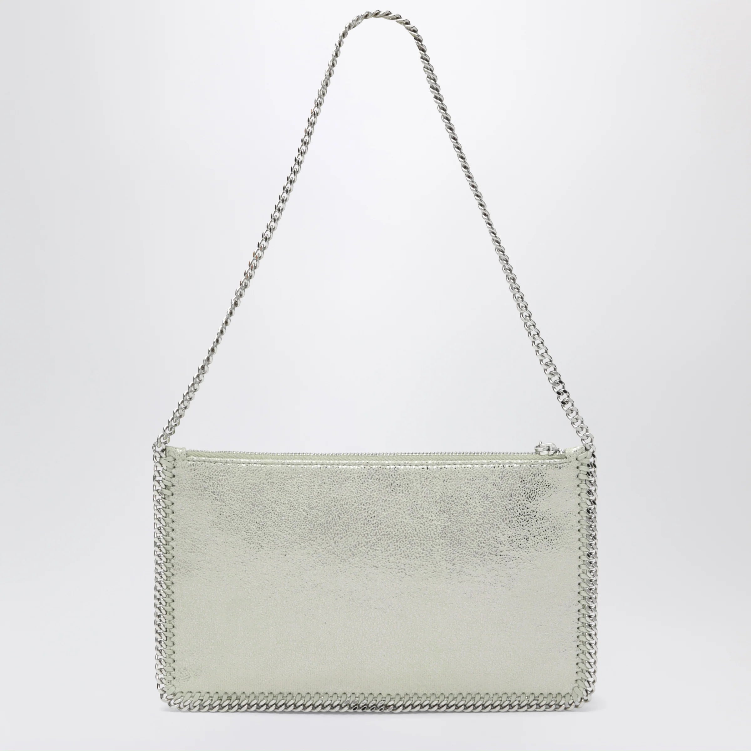 Stella McCartney Light lime green mini Falabella shoulder bag