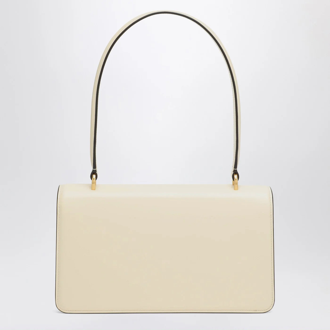 Valentino Garavani Vain bag in butter White glossy calfskin