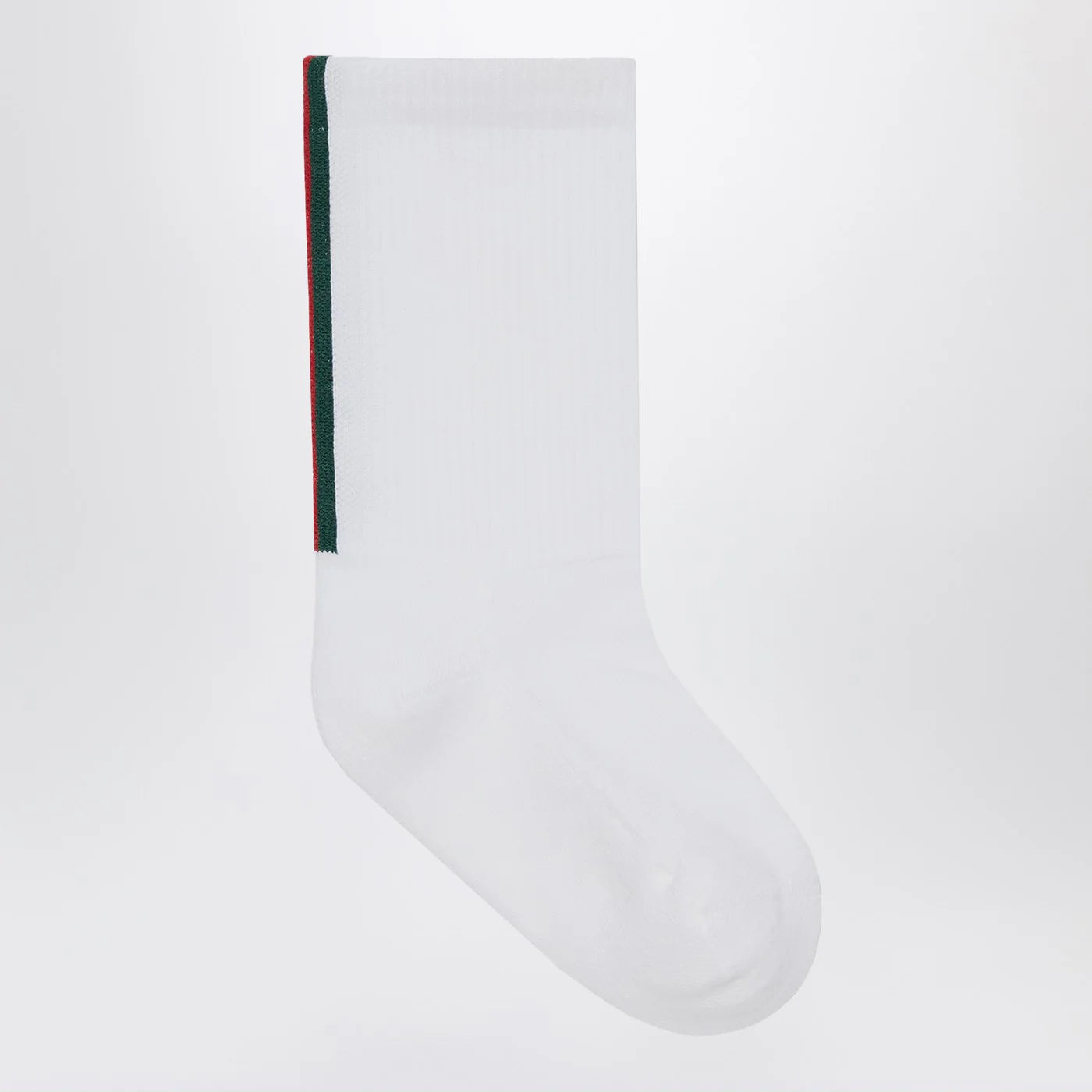 GUCCI White socks with Web ribbon