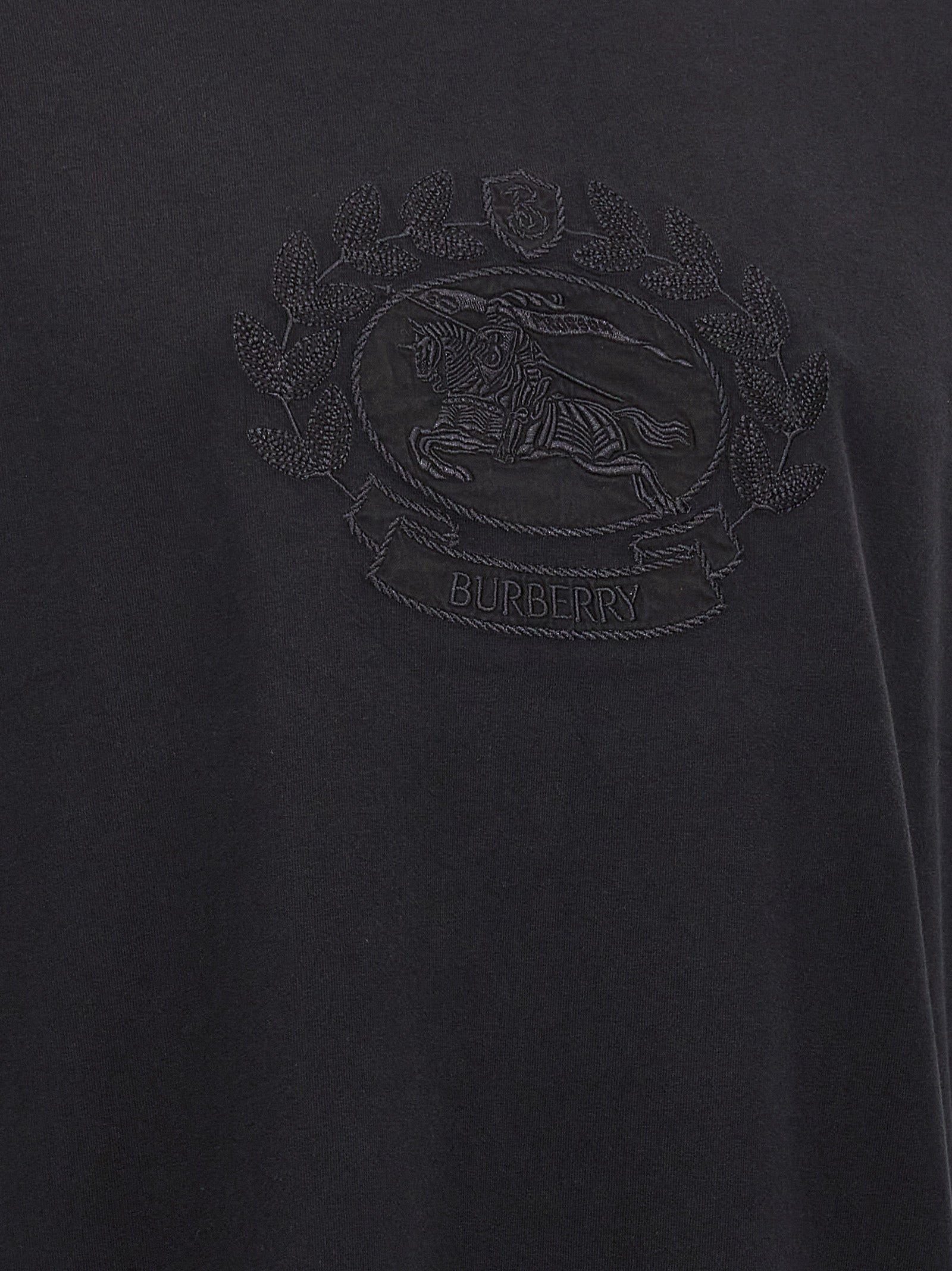 Burberry Logo Embroidery T-shirt