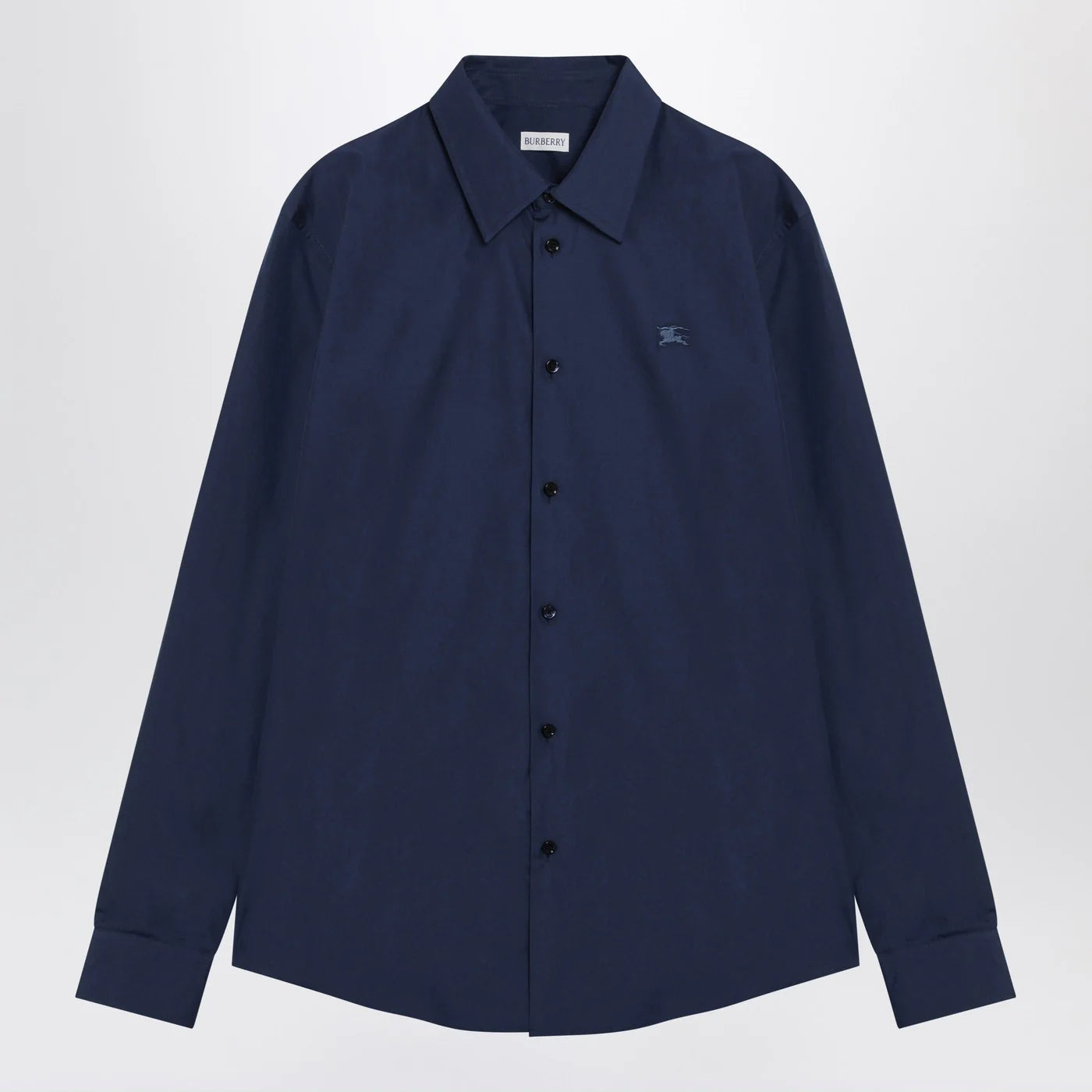 Burberry Blue cotton shirt with EKD