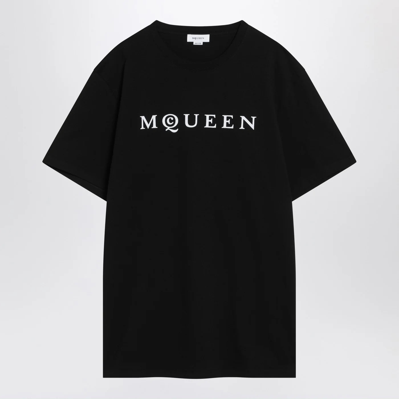 Alexander McQueen Black cotton jersey t-shirt