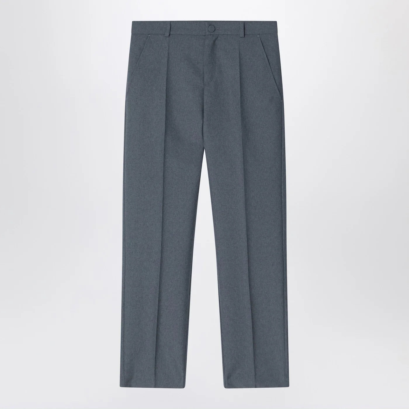 GUCCI Light grey wool trousers