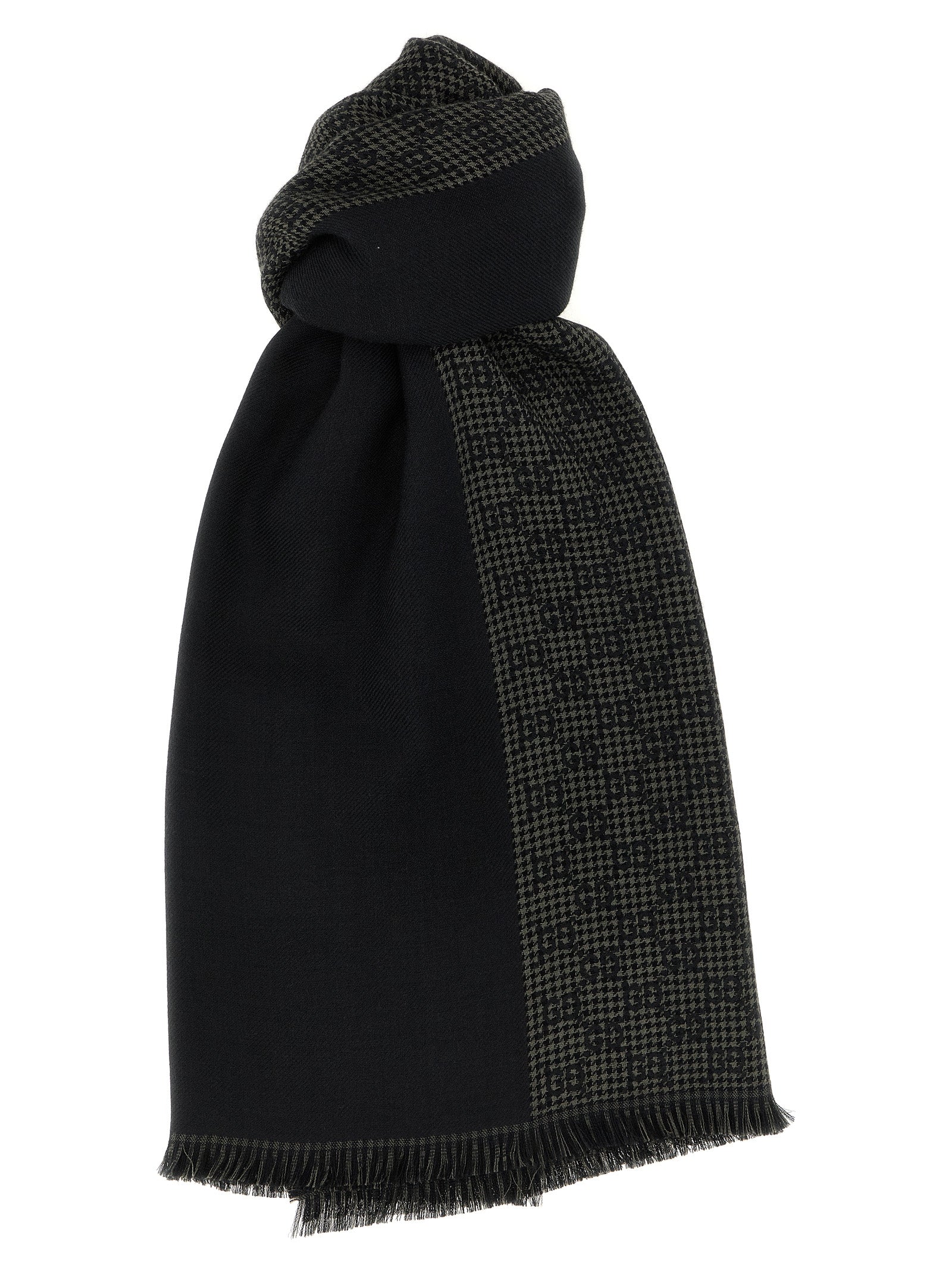 Gucci Wool Silk Scarf