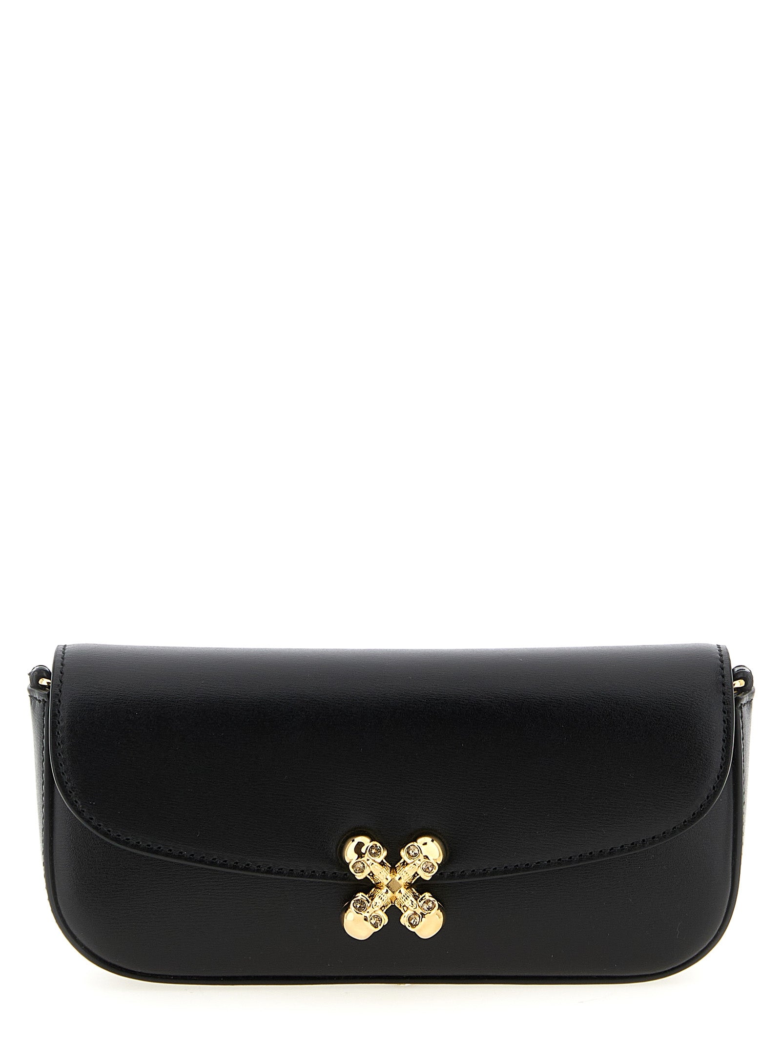 Alexander McQueen Skull Flower Small Crossbody Bag