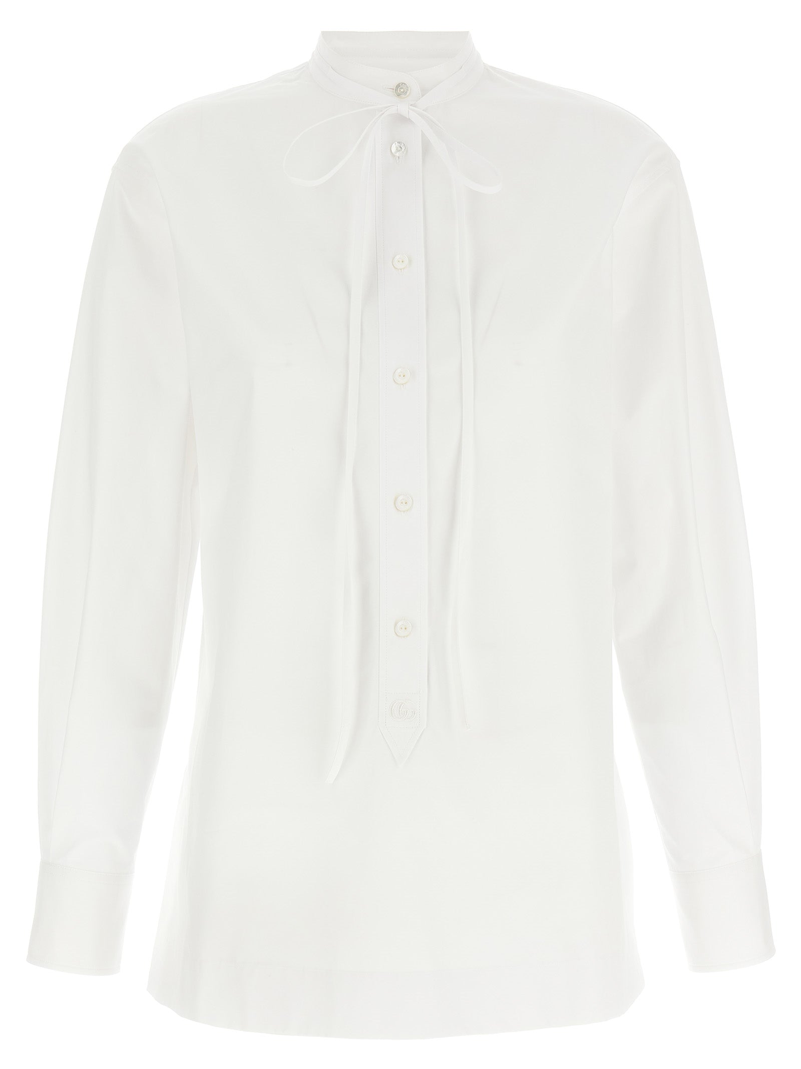 Gucci Double G Embroidery Shirt