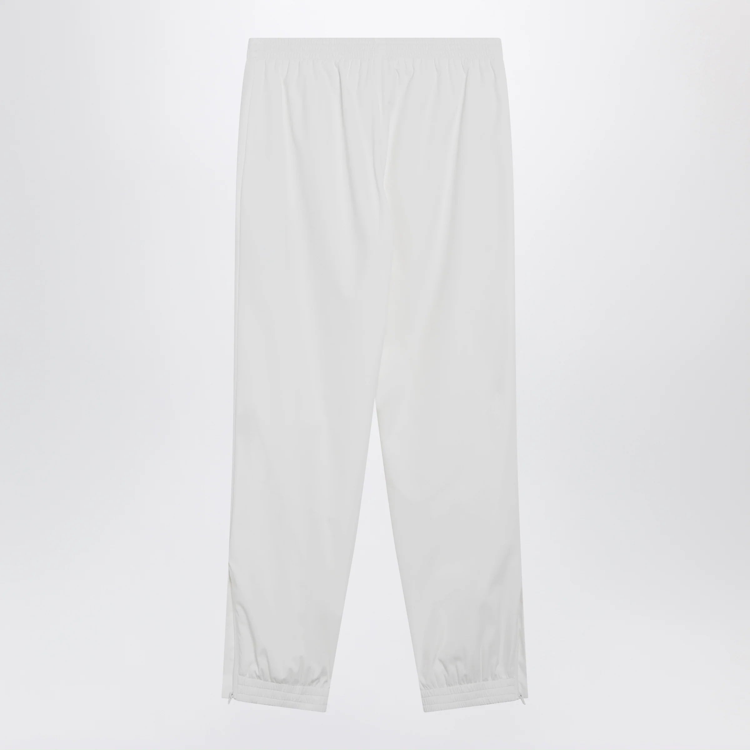 Balenciaga Logo jogging pants in white polyester