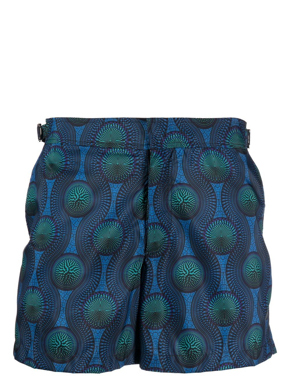 Ozwald Boateng Printed swim shorts