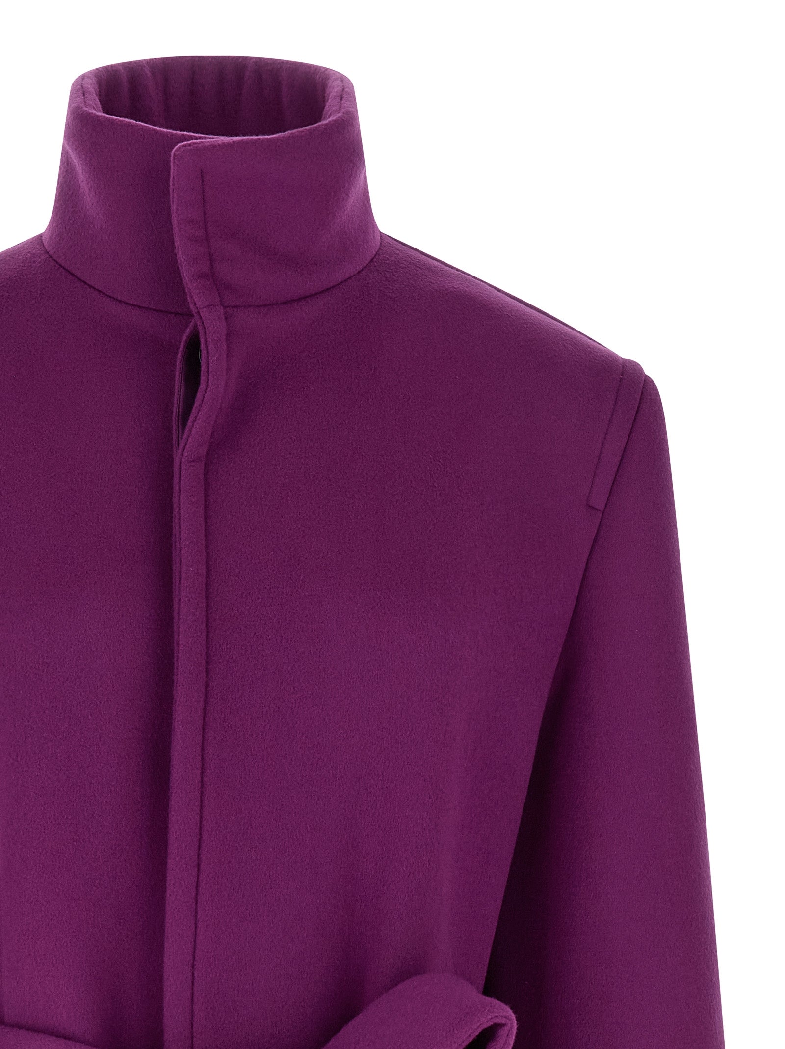 Saint Laurent Double-face Wool Coat