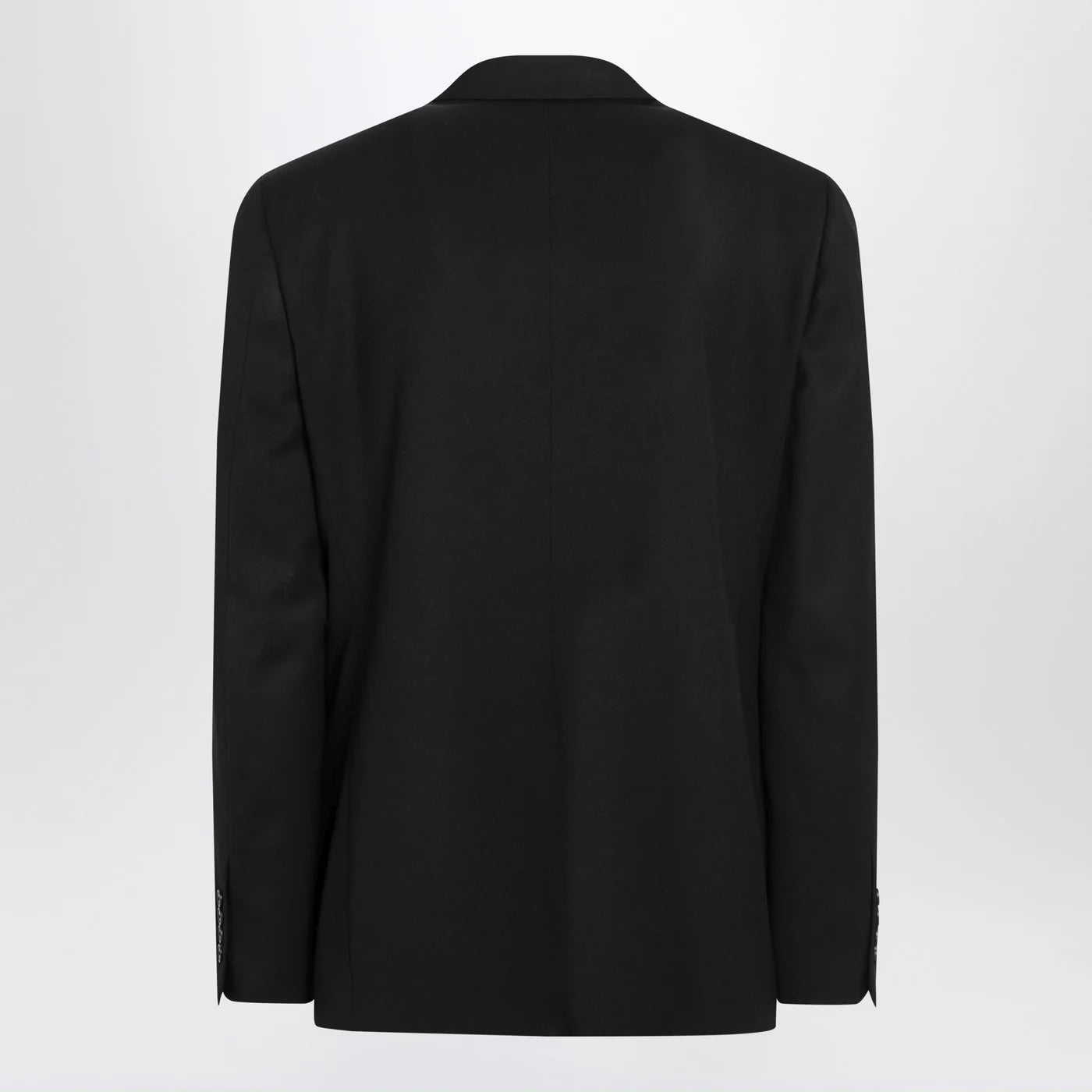 Balenciaga Black single-breasted wool jacket