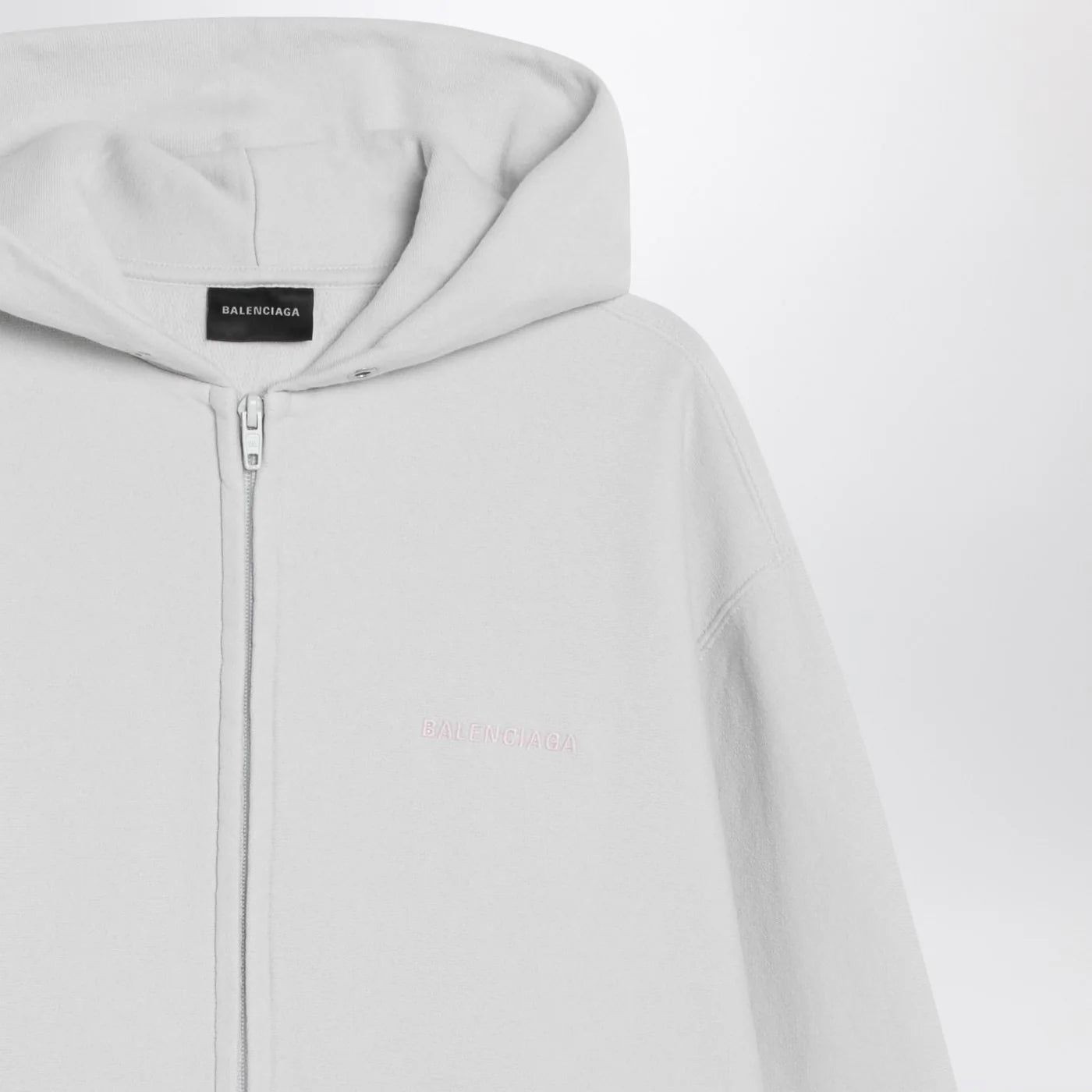 Balenciaga Back Regular Fit zip hoodie