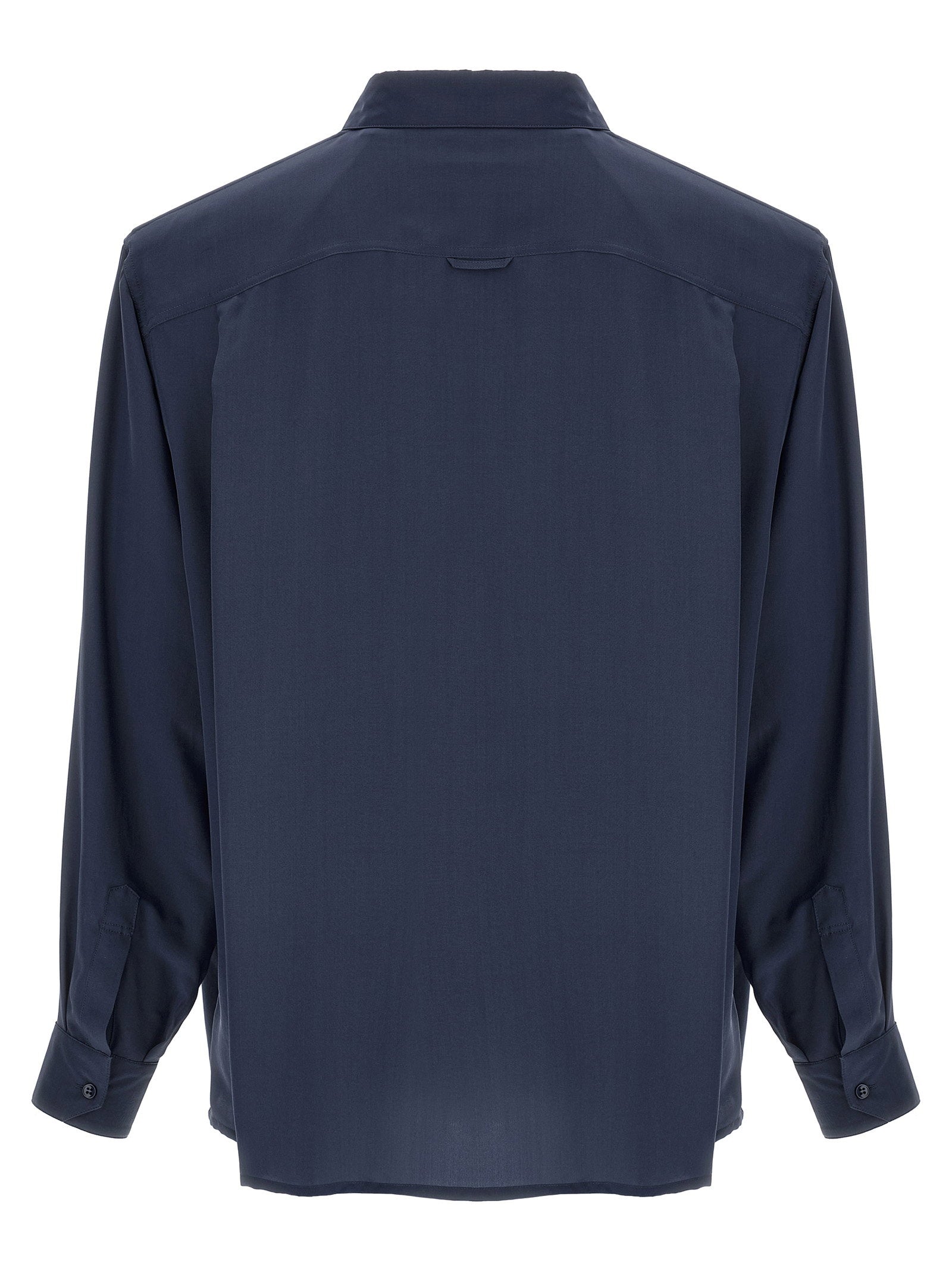 Saint Laurent Viscose And Silk Shirt