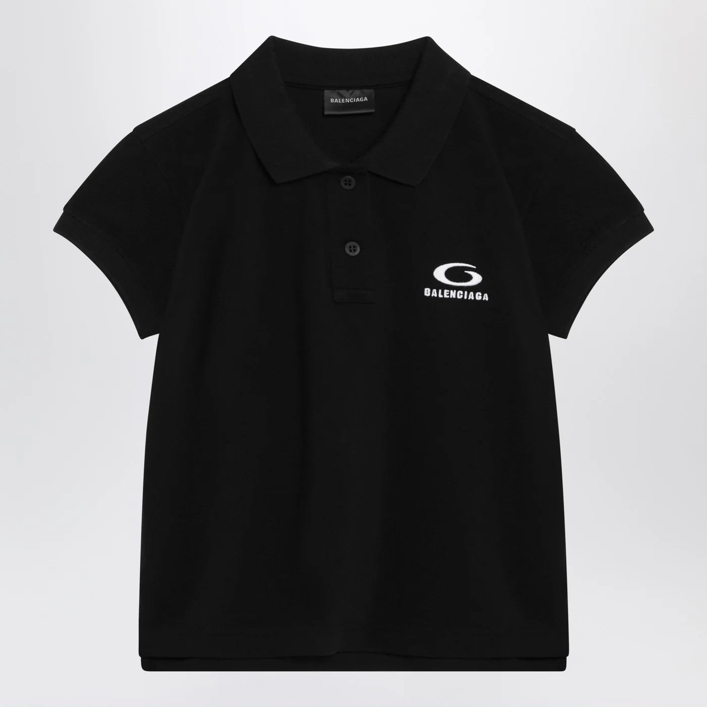 Balenciaga Black Laurel Classic polo