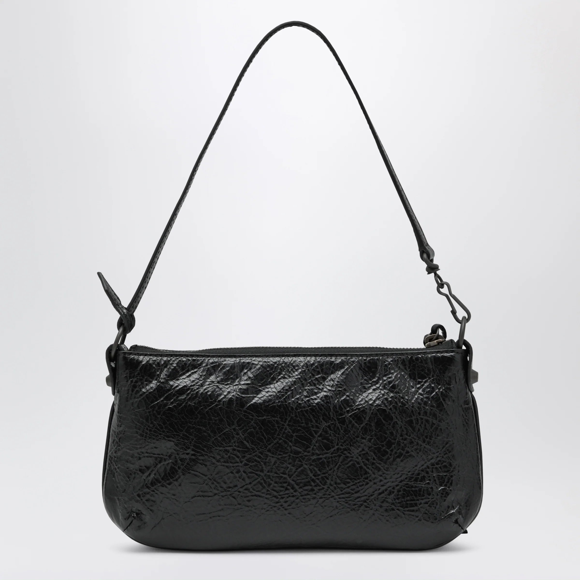 Balenciaga Le City black Arena lambskin pouch