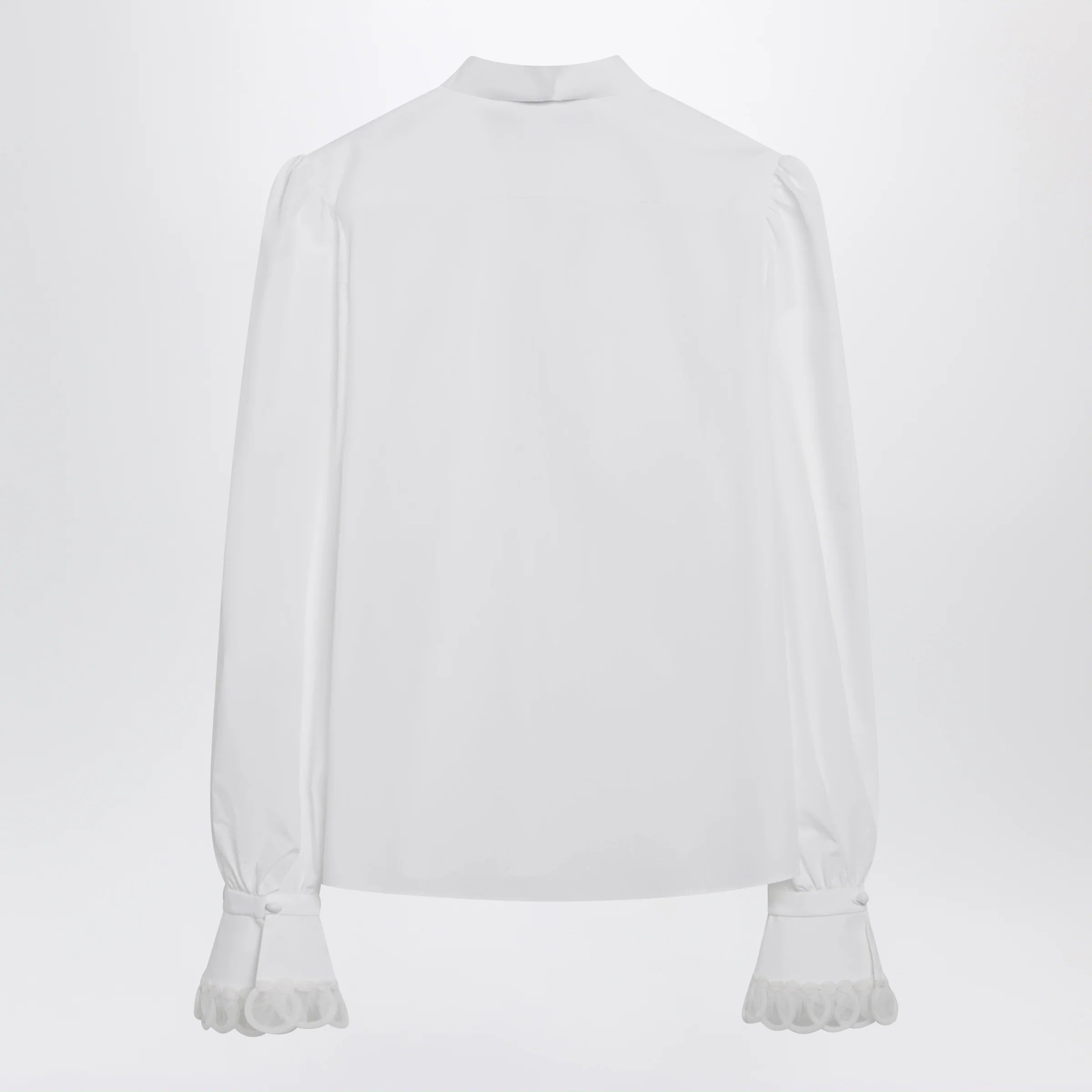 Valentino White cotton poplin shirt