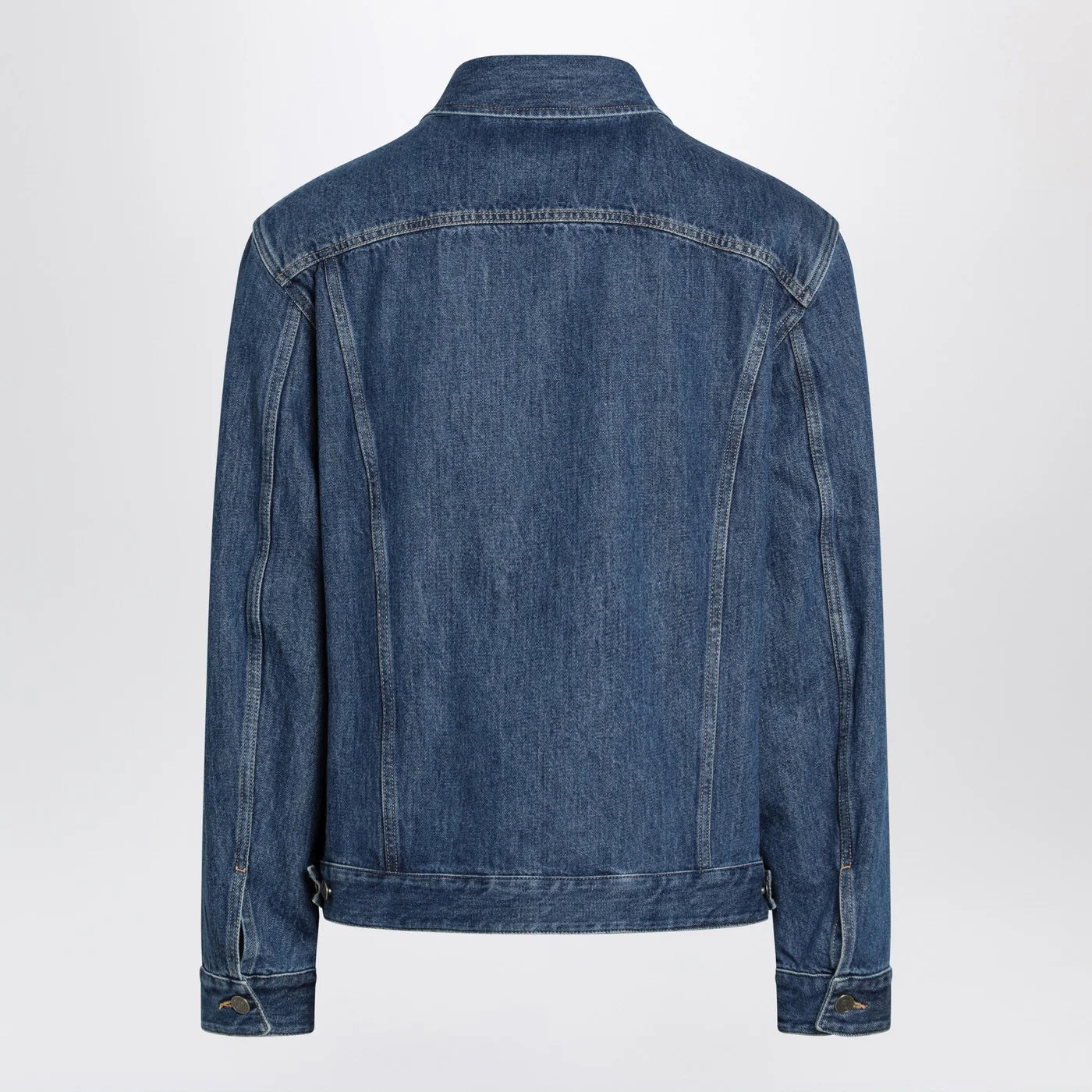 Valentino Blue denim jacket with Vgold detail