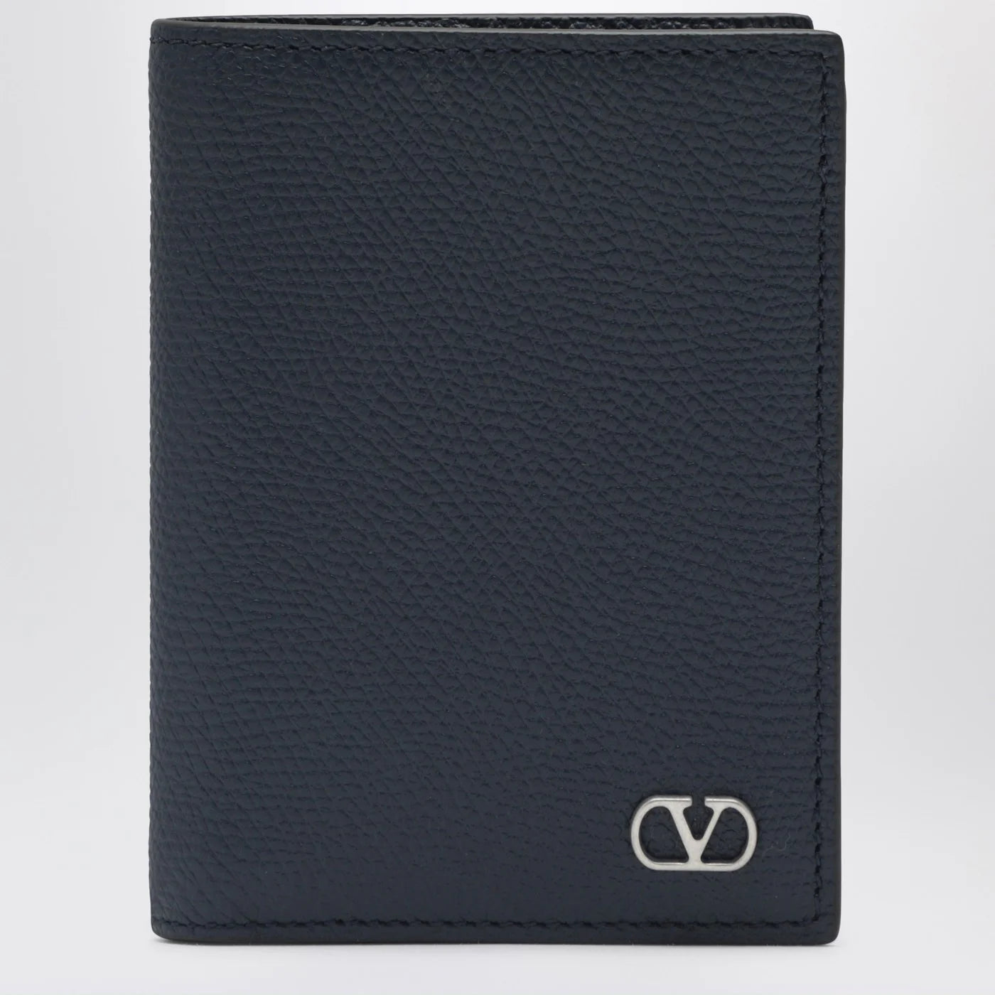 Valentino Garavani Vlogo Signature cardholder navy blue