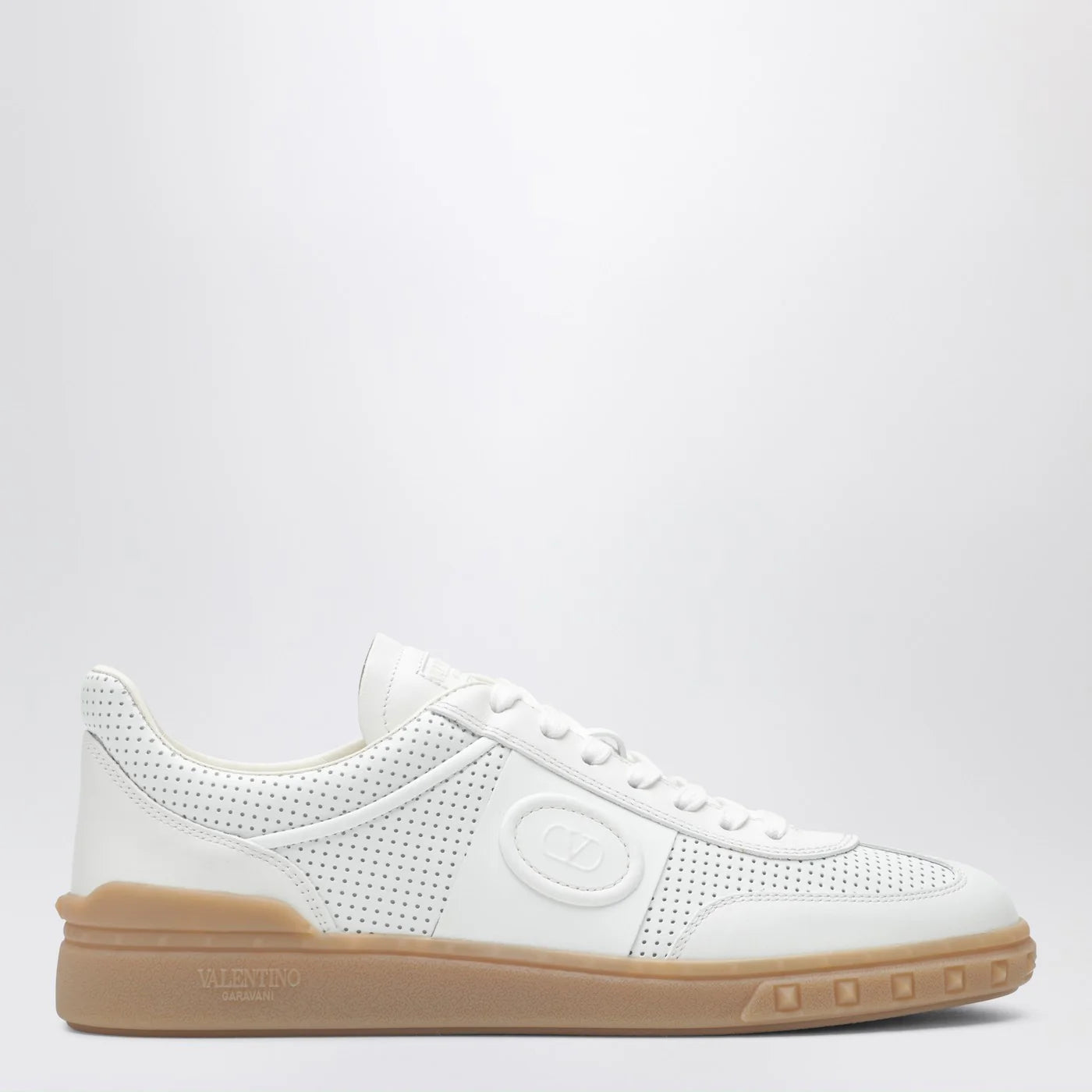 Valentino Garavani Upvillage Sneakers white in perforated leather